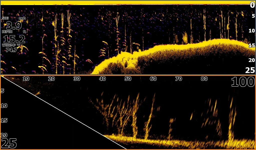 Lowrance Eagle Eye 9 Live kombienhet med live-givare - Image 17