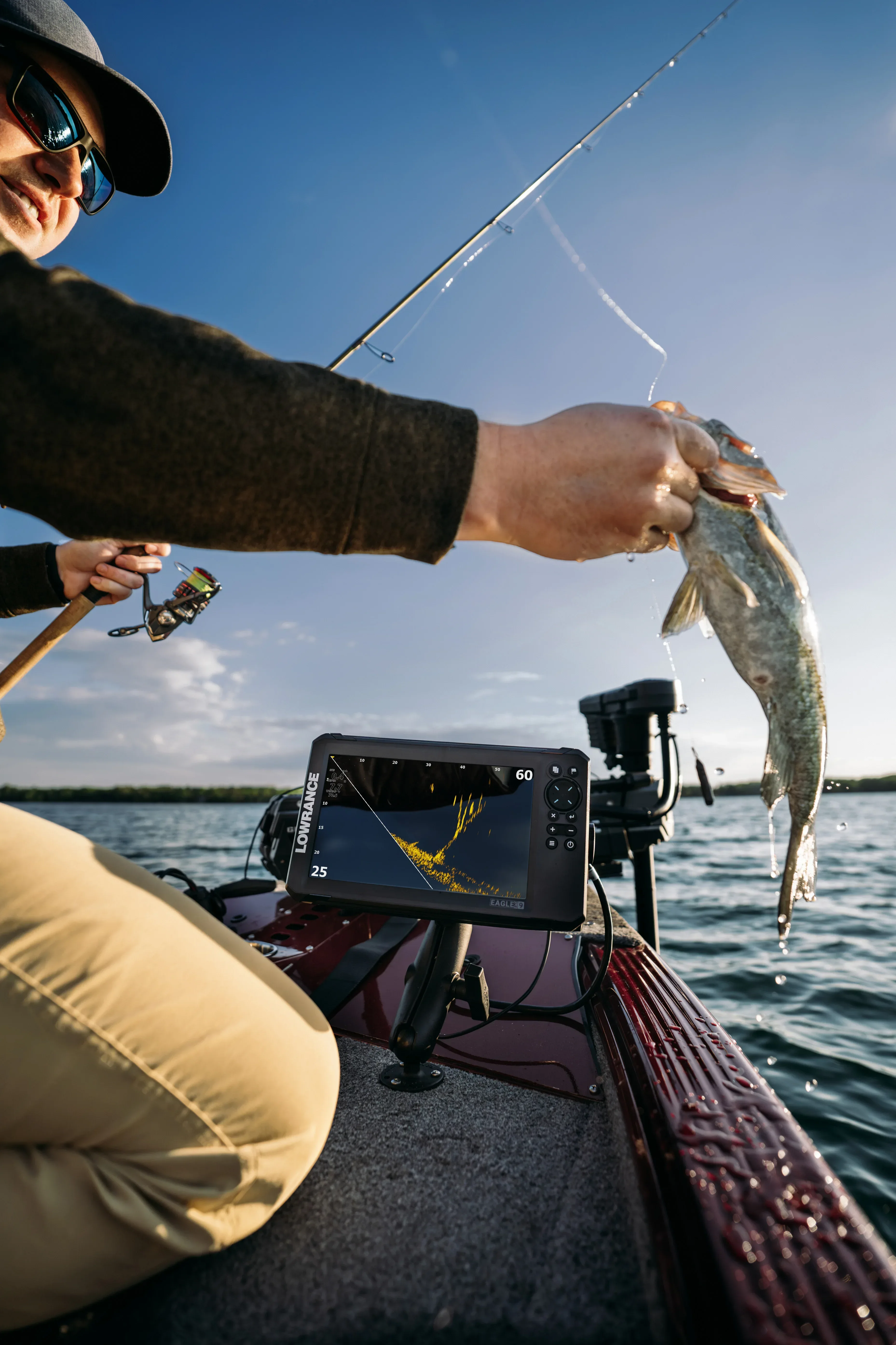 Lowrance Eagle Eye 9 Live kombienhet med live-givare - Image 29