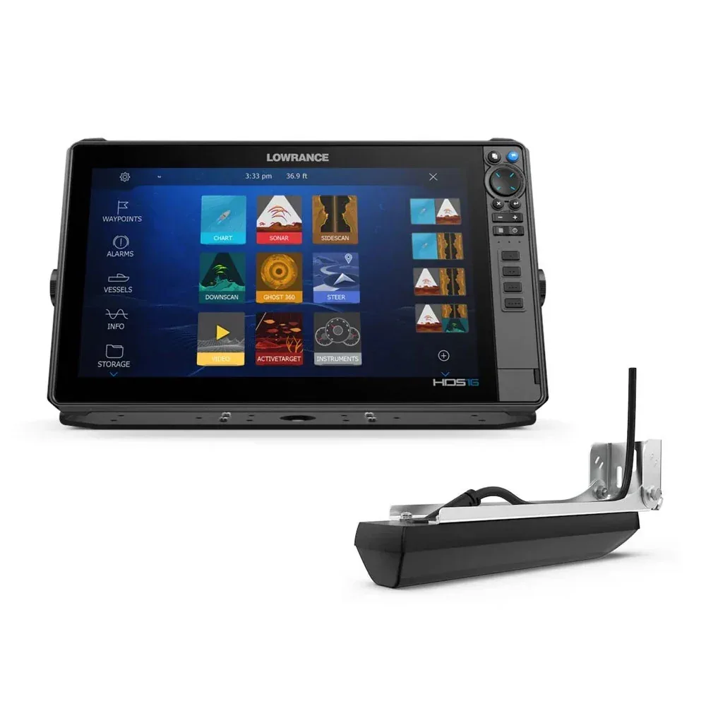 Lowrance HDS Pro 16 kombienhet med Active Imaging HD 3 in 1 givare
