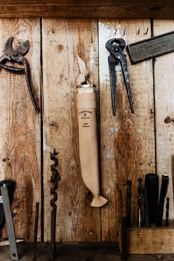 Marttiini samisk kniv, kolstål 240 - Image 3