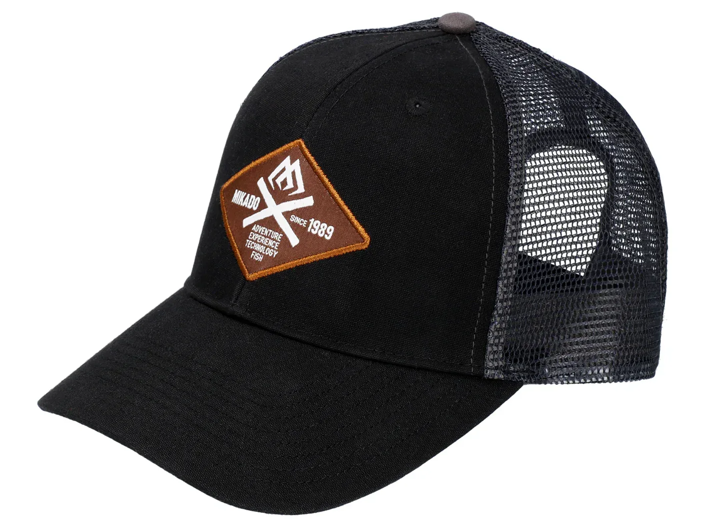 Mikado Adventure Trucker Black keps