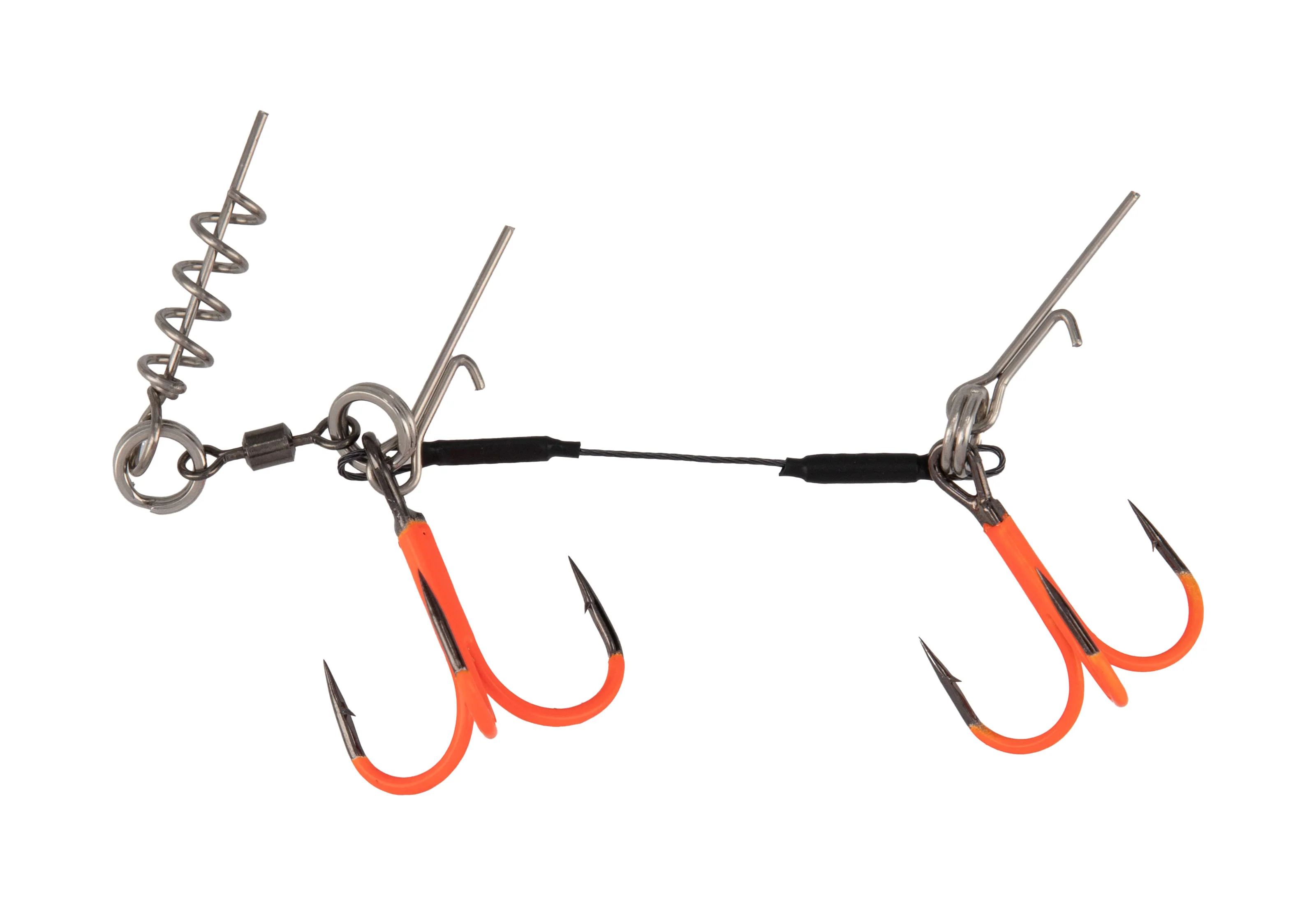 Mikado Jaws Double EVO Titanium UV färdig stinger rigg - Image 3