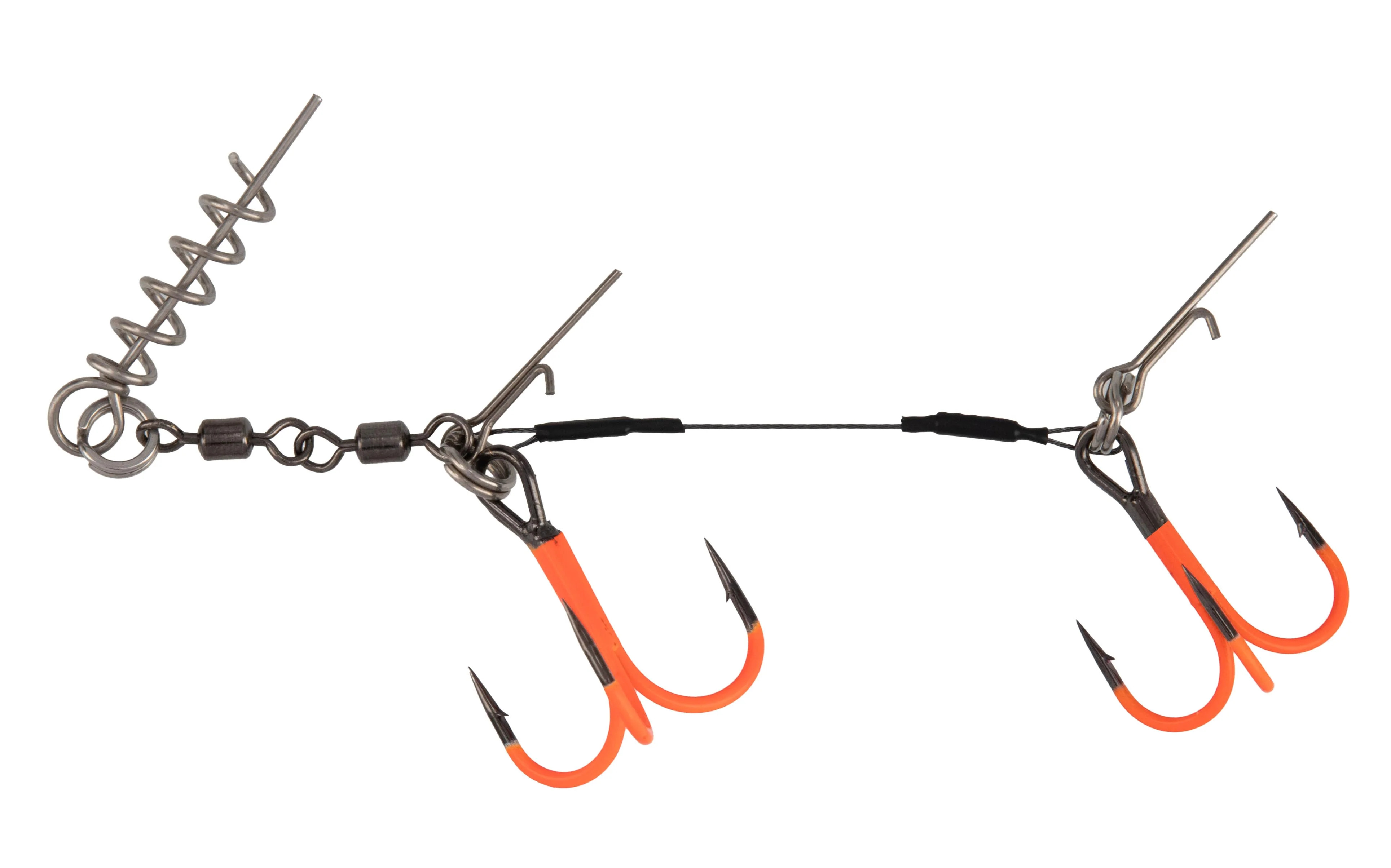 Mikado Jaws Double EVO Titanium UV färdig stinger rigg - Image 4