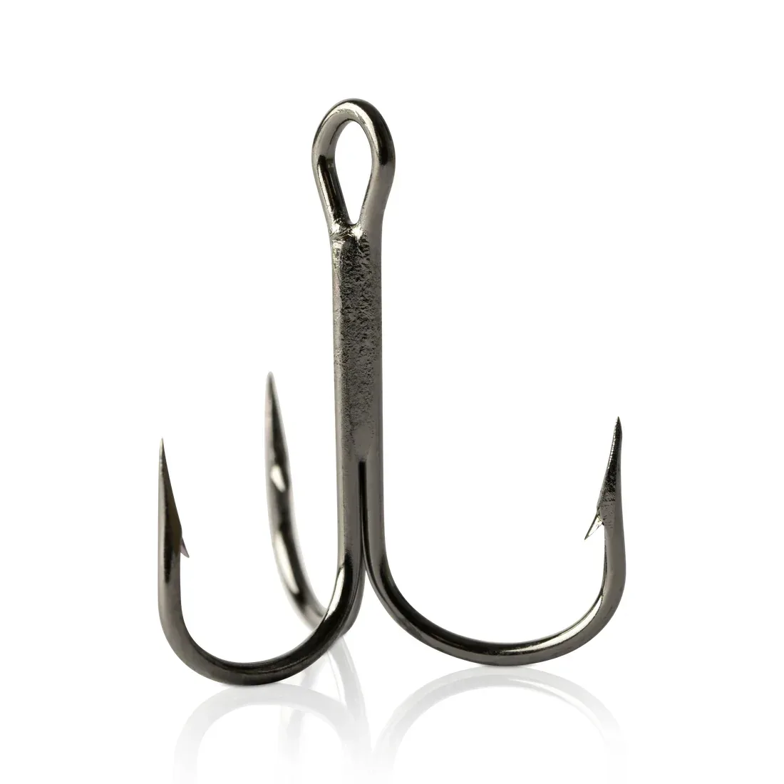 Mustad Round Bend Treble trekrok 100 st / pkt - Image 6
