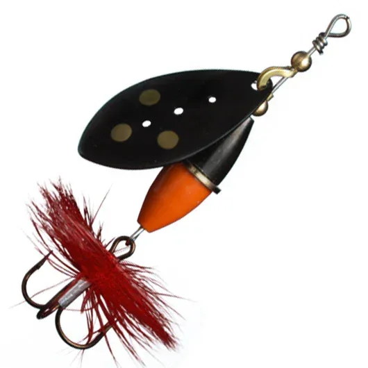 Myran Wipp Orange-Svart 10 g spinnare