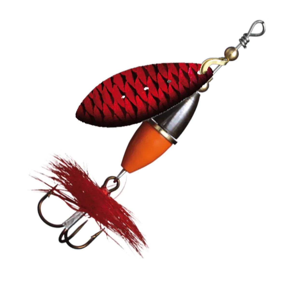 Myran Wipp Orange-Svart 10 g spinnare - Image 6