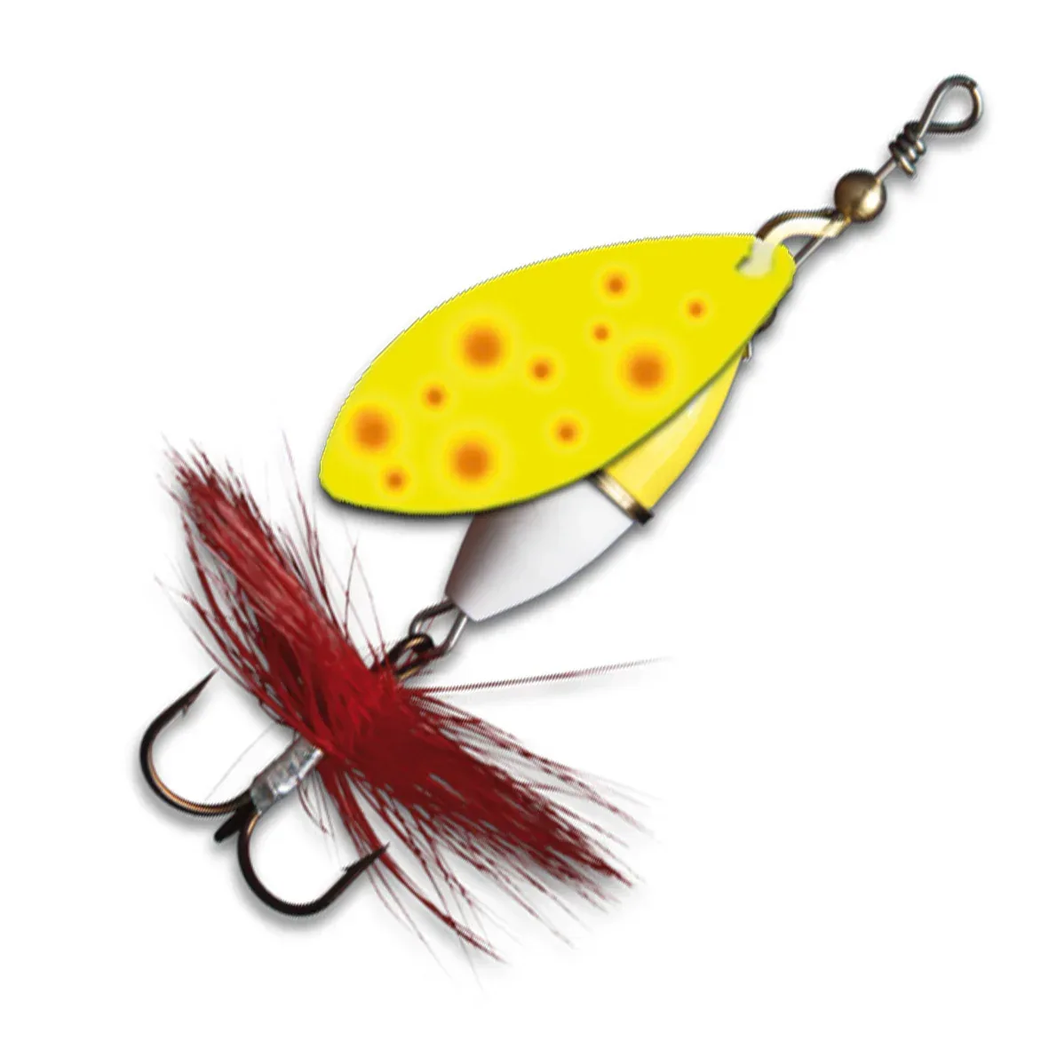 Myran Wipp Orange-Svart 10 g spinnare - Image 8