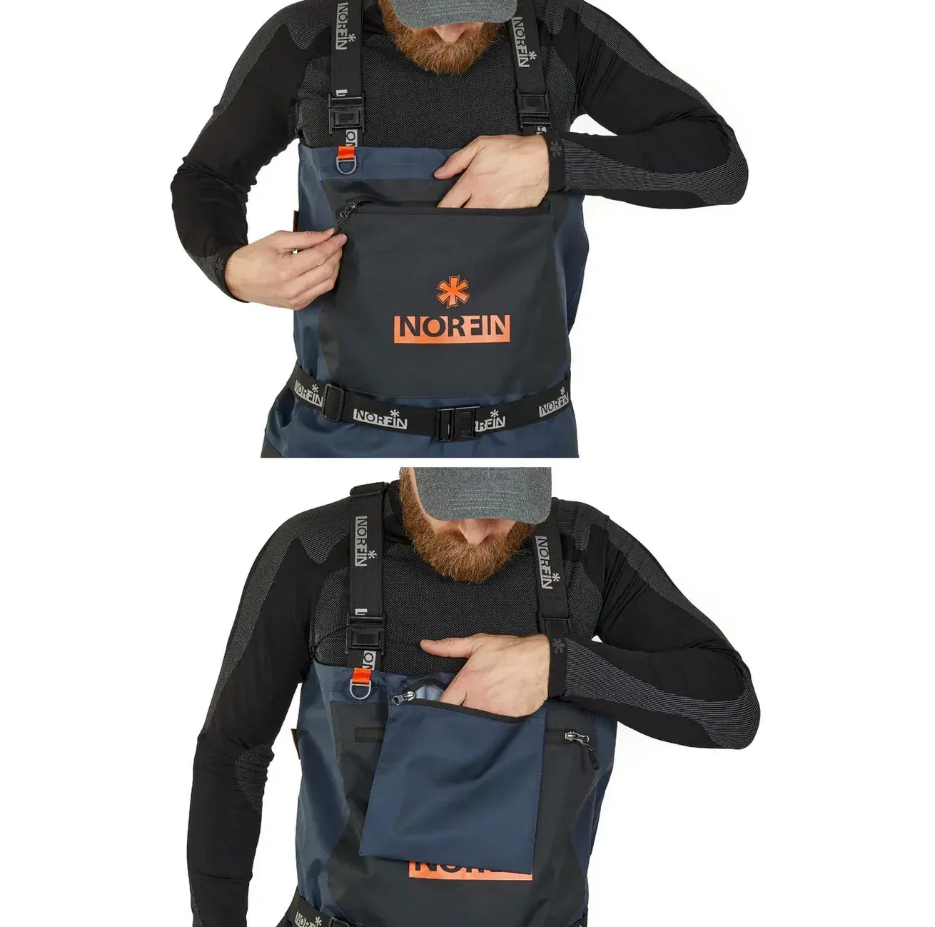 Norfin Pilot Bootfoot vadarbyxor med stövlar - Image 4