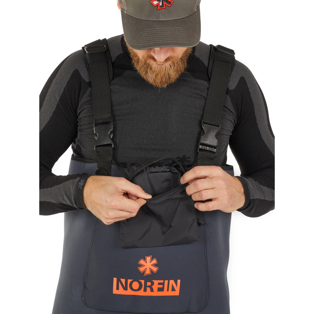 Norfin Shadow Neoprene vadarbyxor med stövlar - Image 6