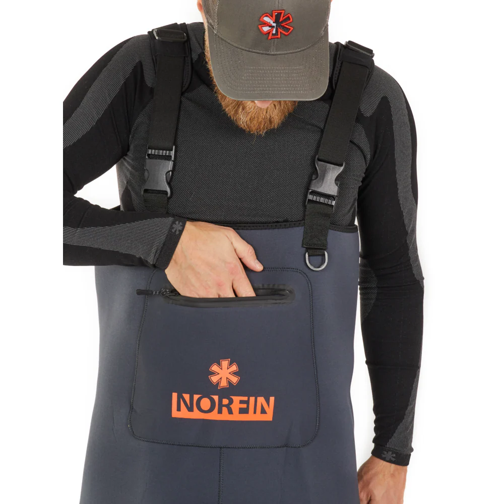 Norfin Shadow Neoprene vadarbyxor med stövlar - Image 8