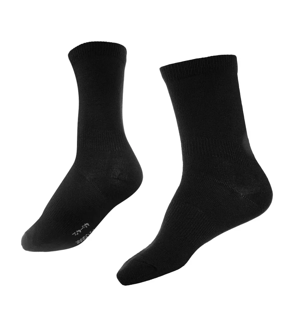 North Outdoor All Day Basic merinosockor svarta - Image 3