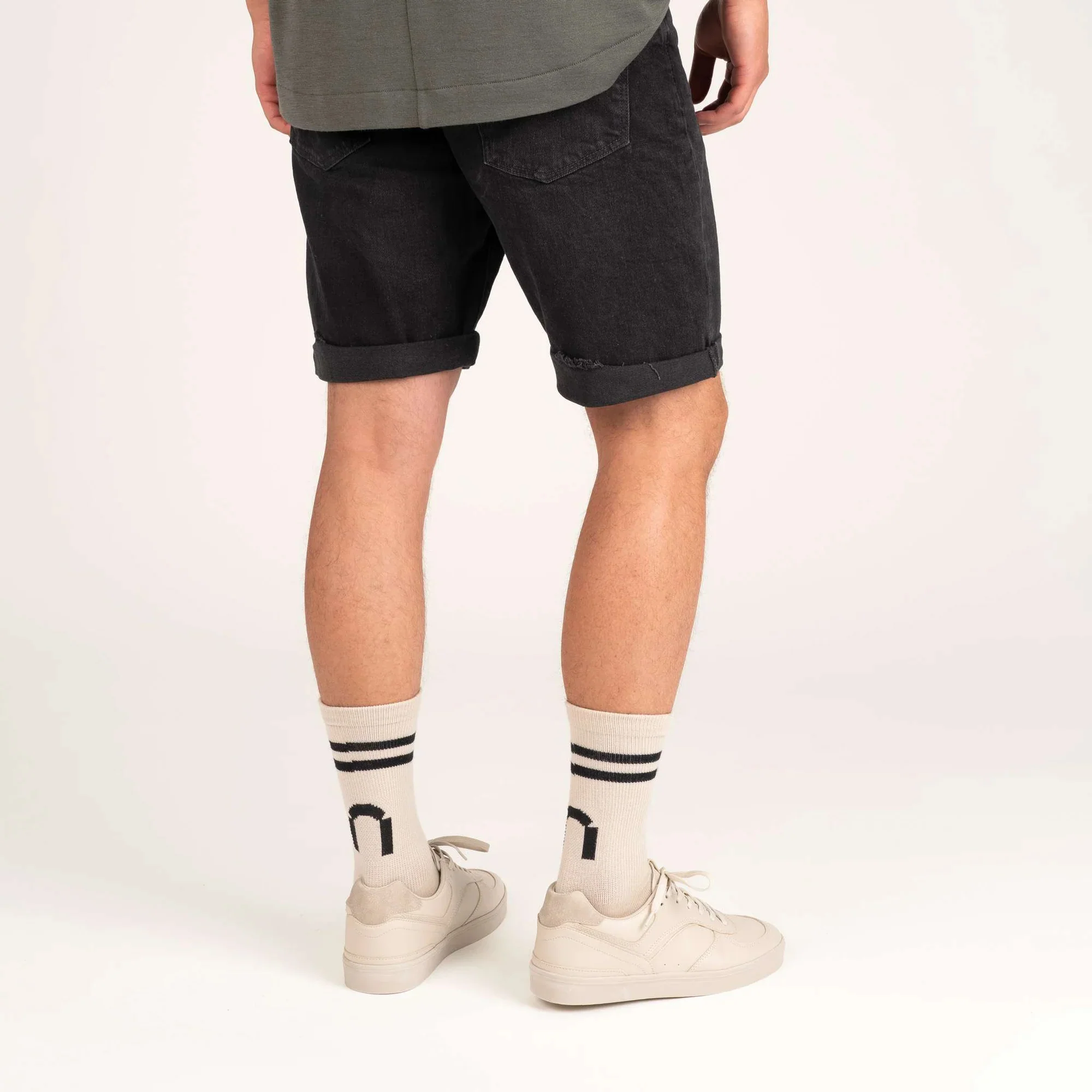 North Outdoor All Day Stripe merinotennisstrumpor - Image 3