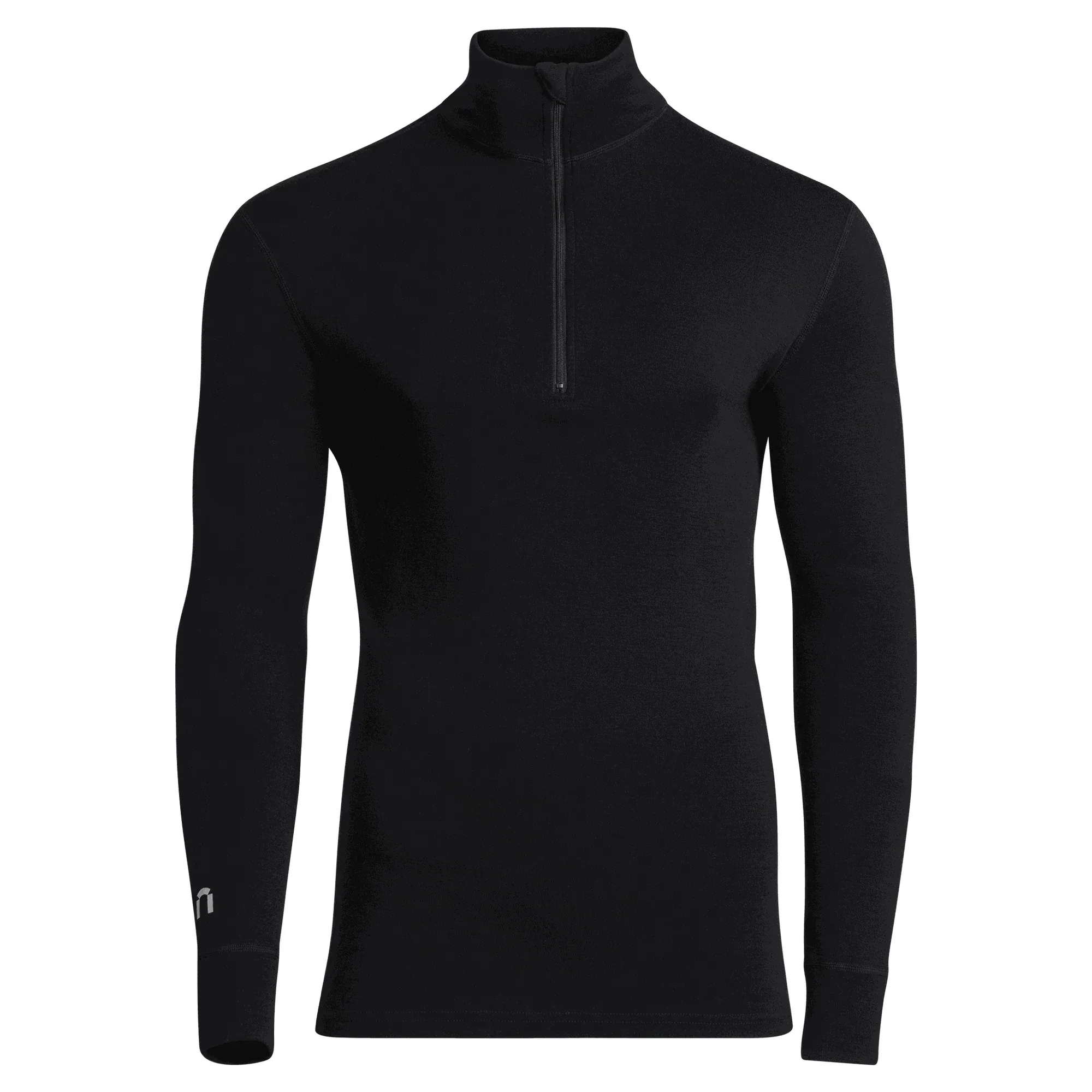 North Outdoor Arctic 260 merino polotröja med kort dragkedja - Image 14