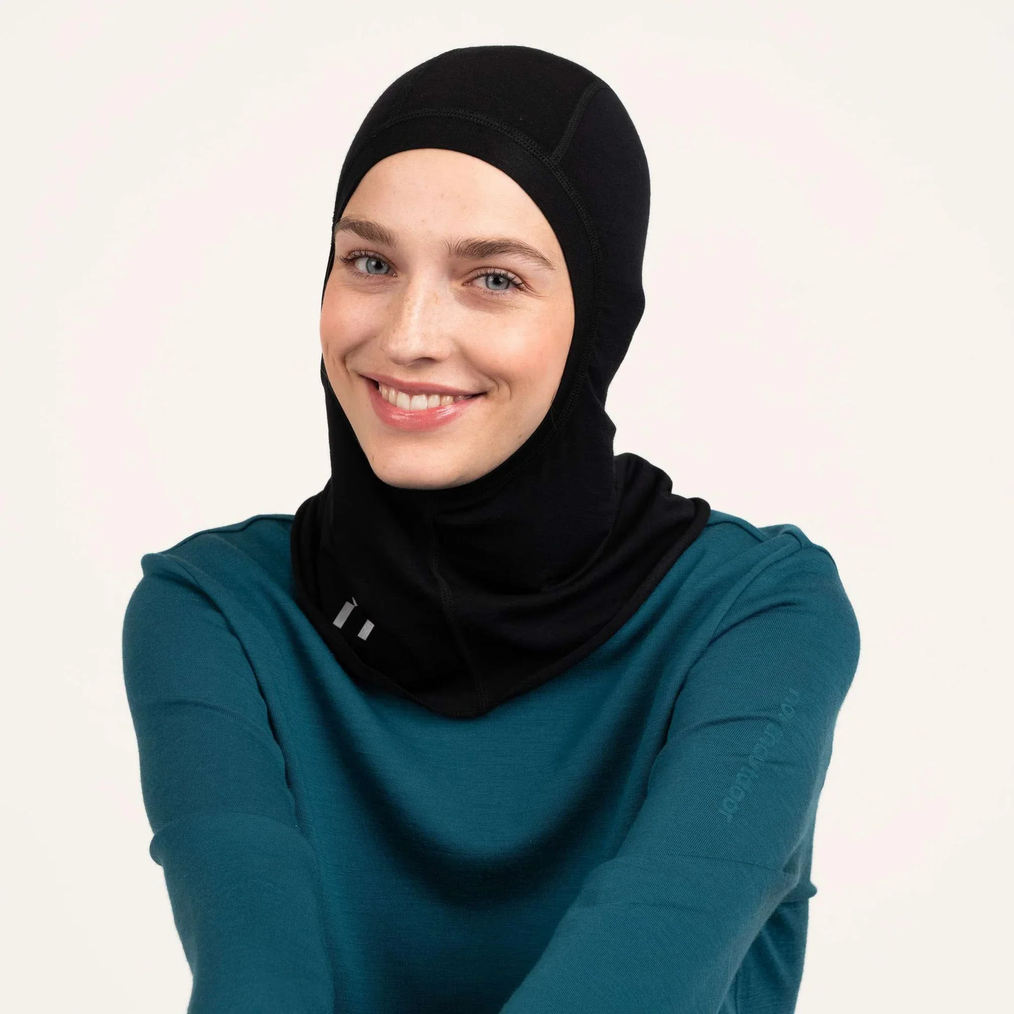 North Outdoor Lightweight merino hjälmhuva - Image 2