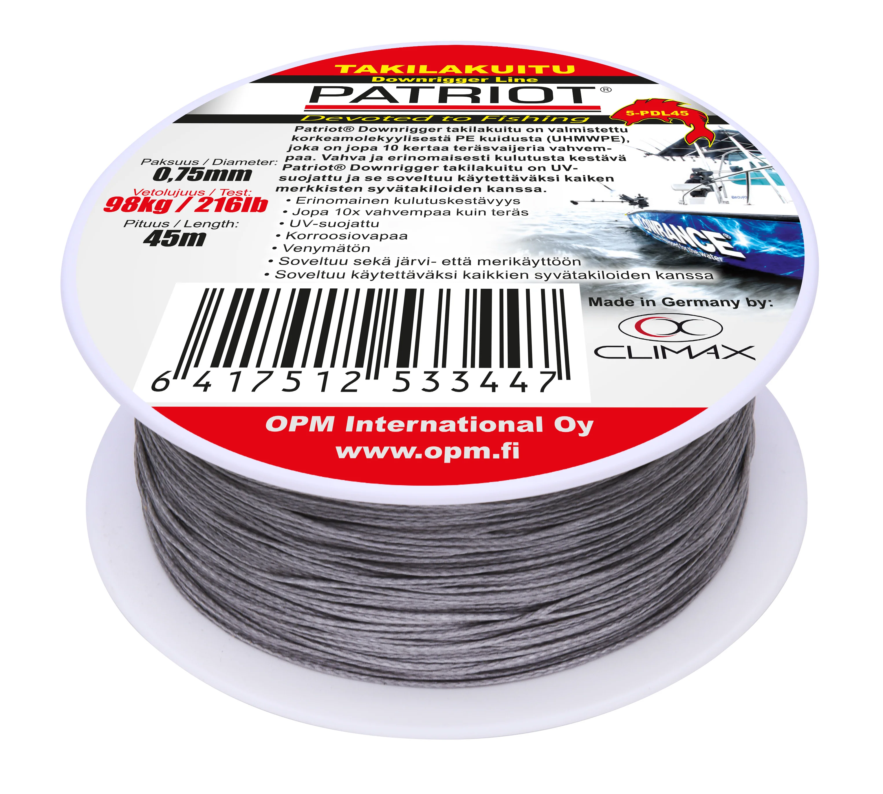 Patriot Downrigger Line rigglina 45 m - Image 2