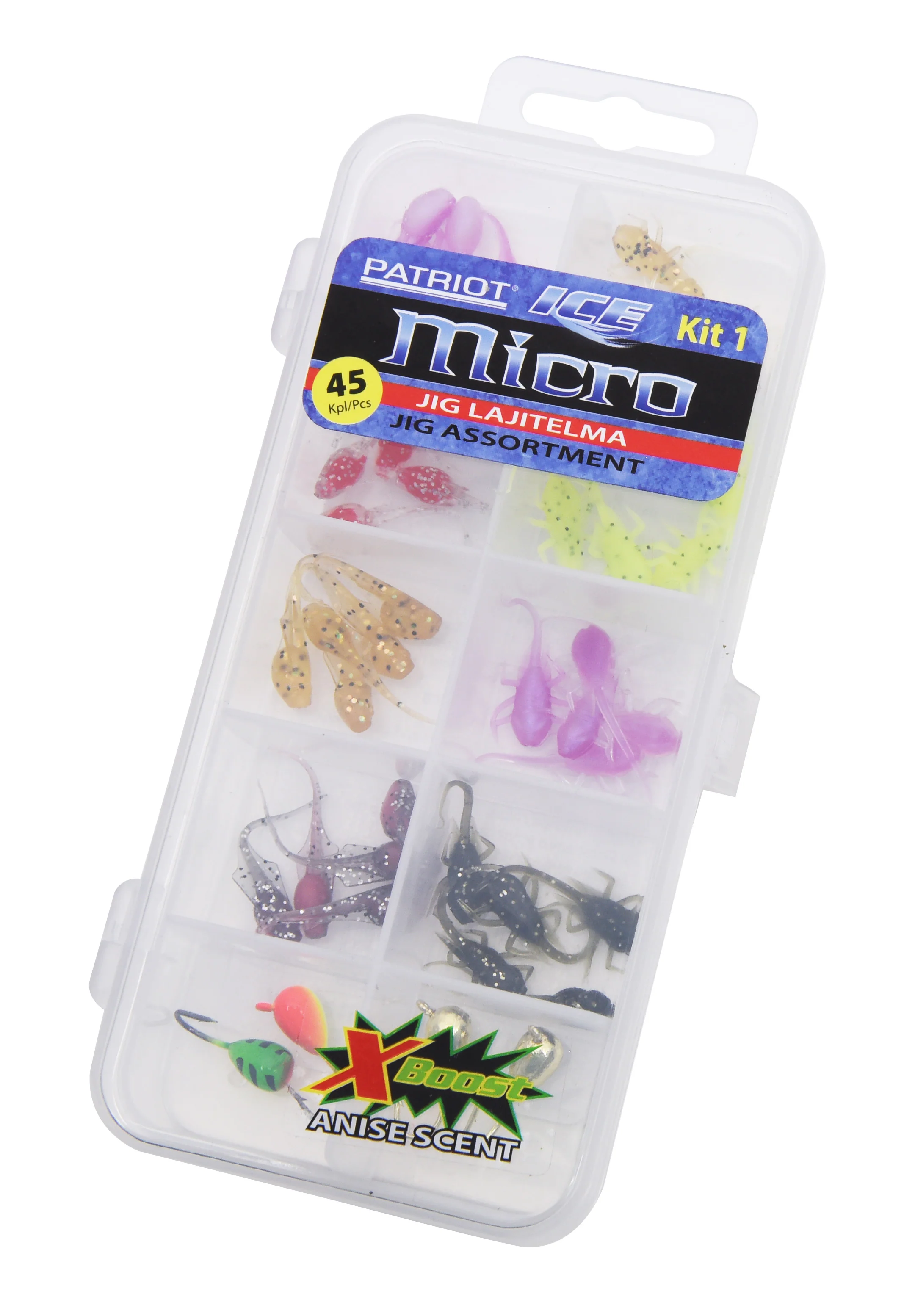 Patriot Ice Micro pimpeljigg kit 1 45 st/pkt