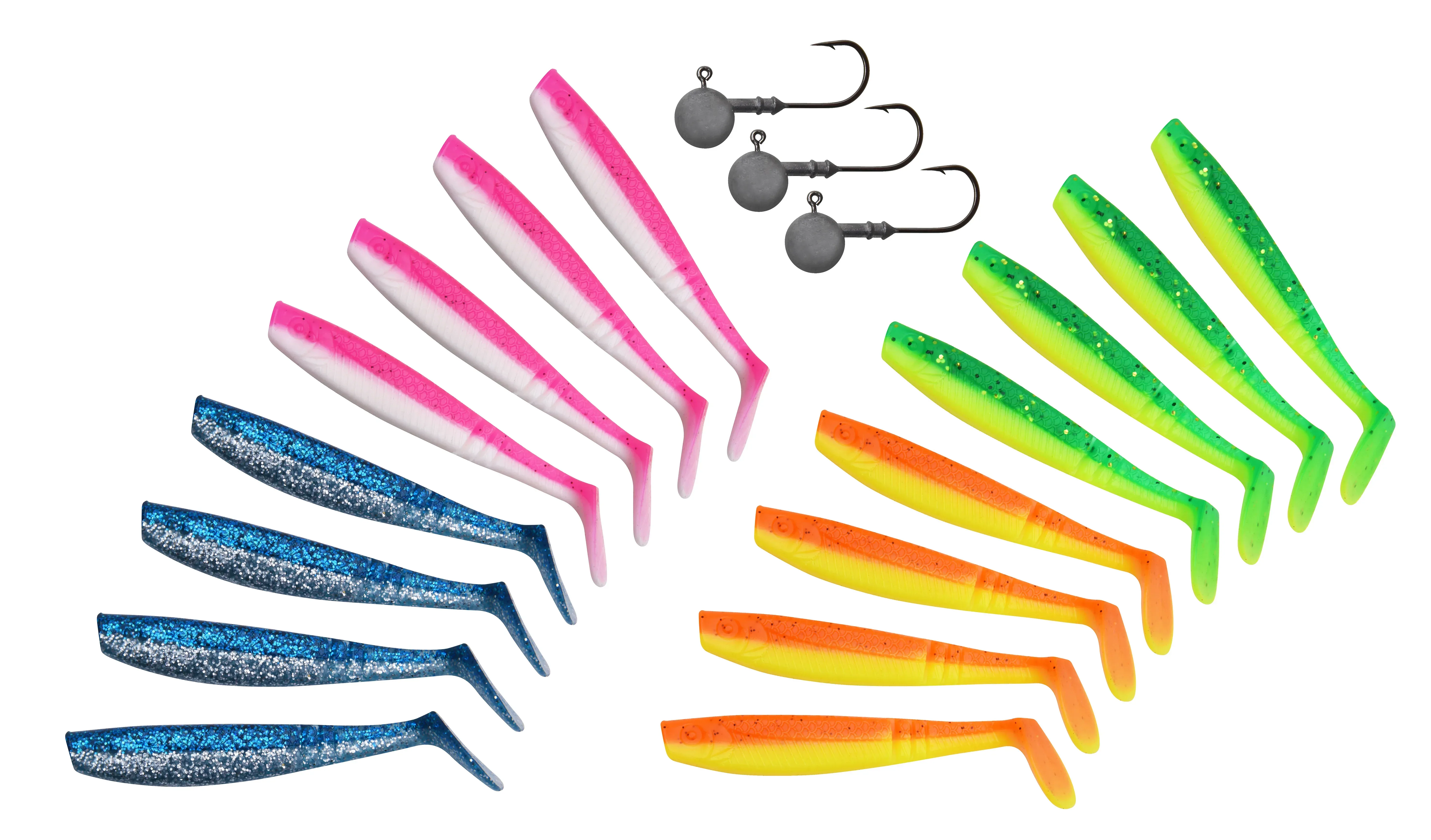 Patriot Jig-It 6,5 cm jiggsortiment 16+3 st/pkt - Image 2
