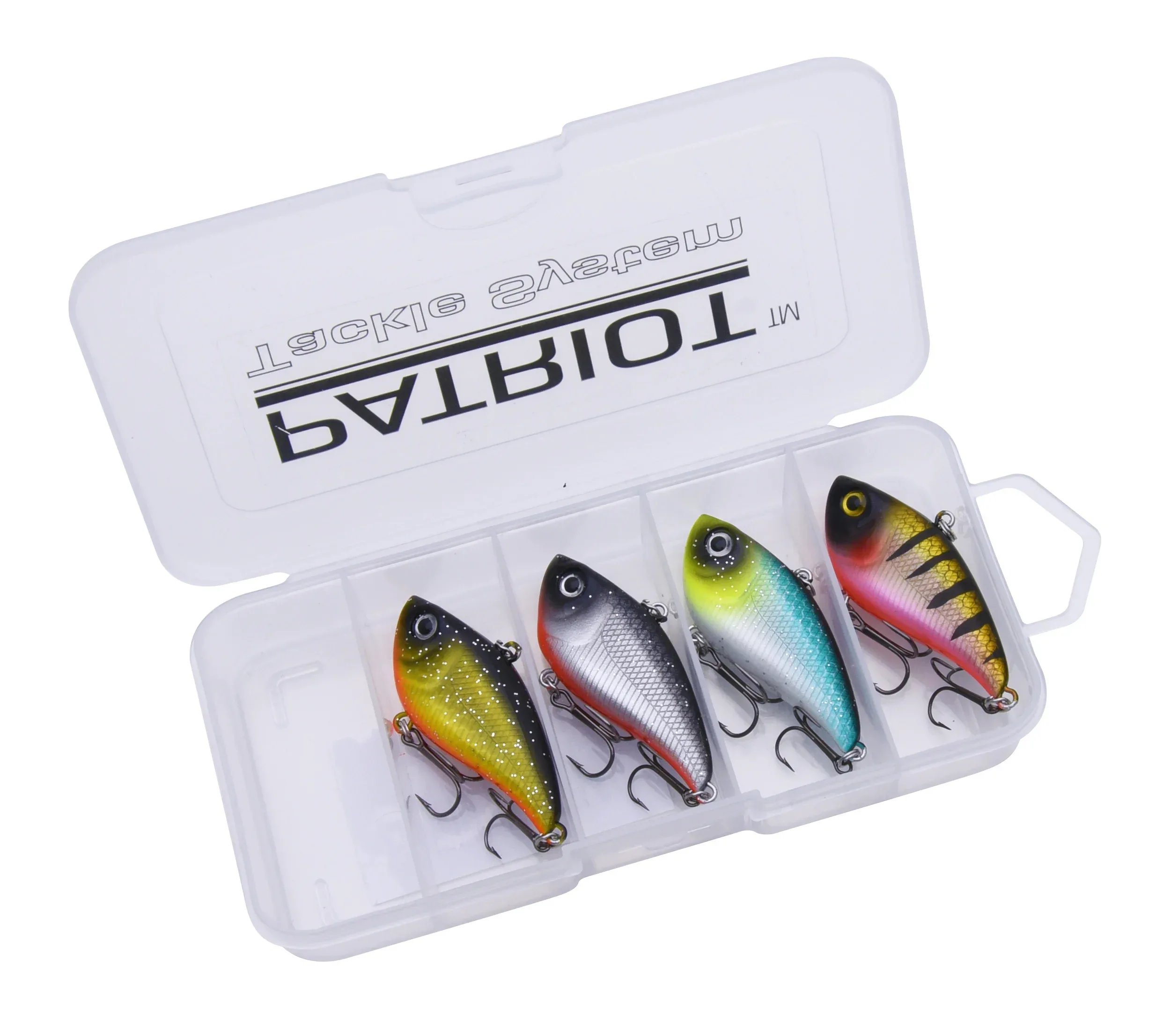 Patriot Rattly 5 cm 11 g sortiment retning 4 st/pkt