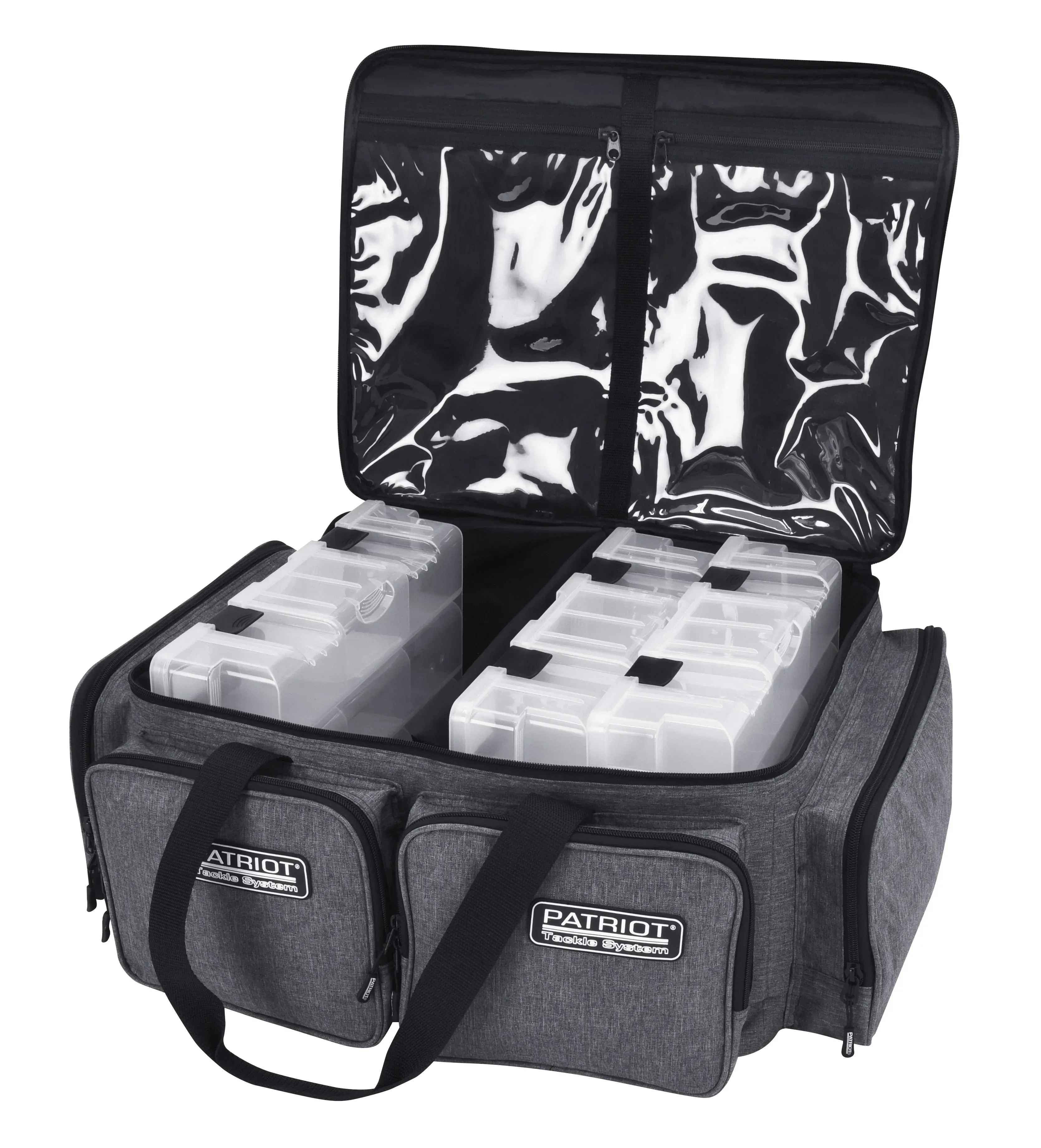 Patriot Tackle System XLarge fiskeväska + 3 betesaskar - Image 2