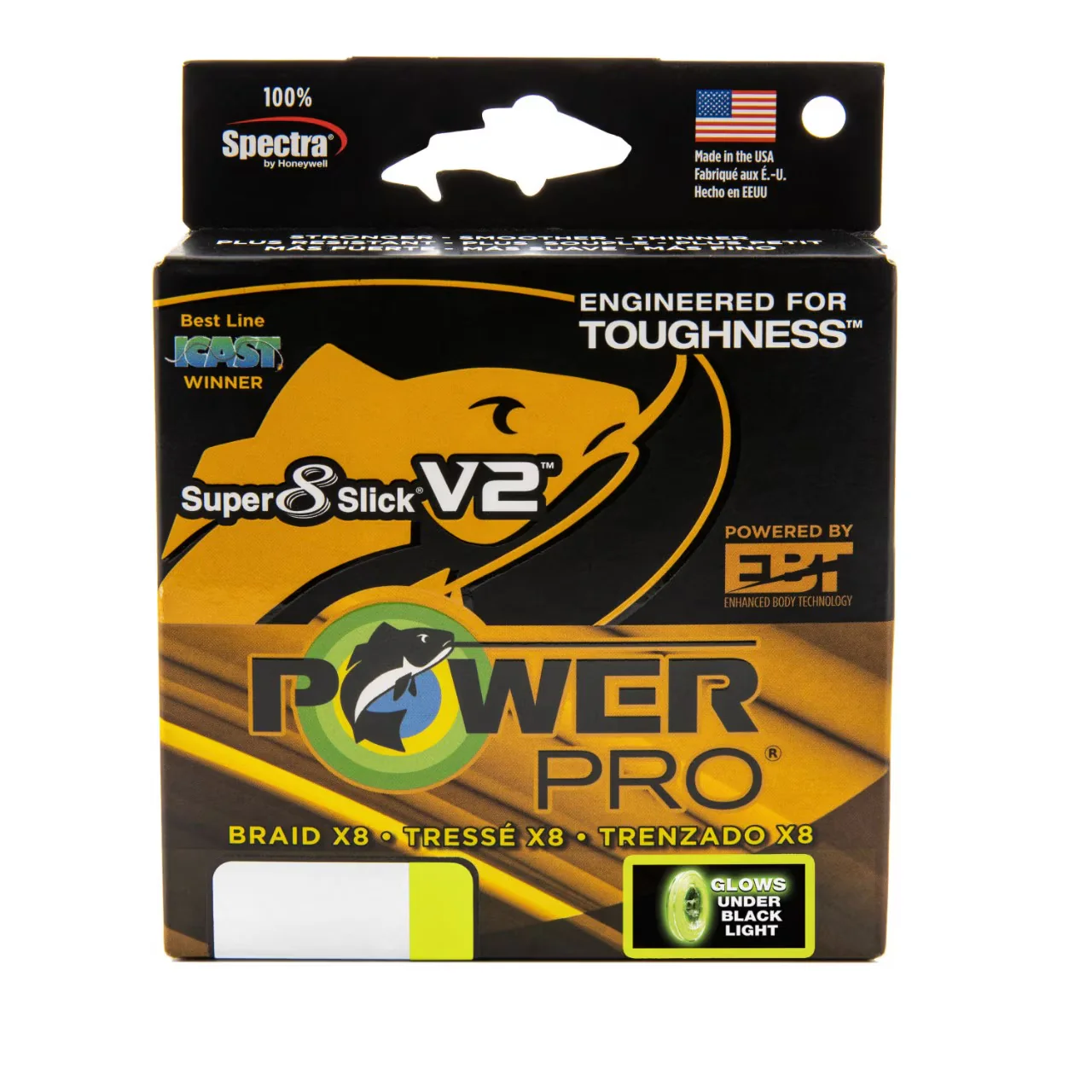 PowerPro Super 8 Slick V2 Moss Green 2740 m flätlina - Image 8