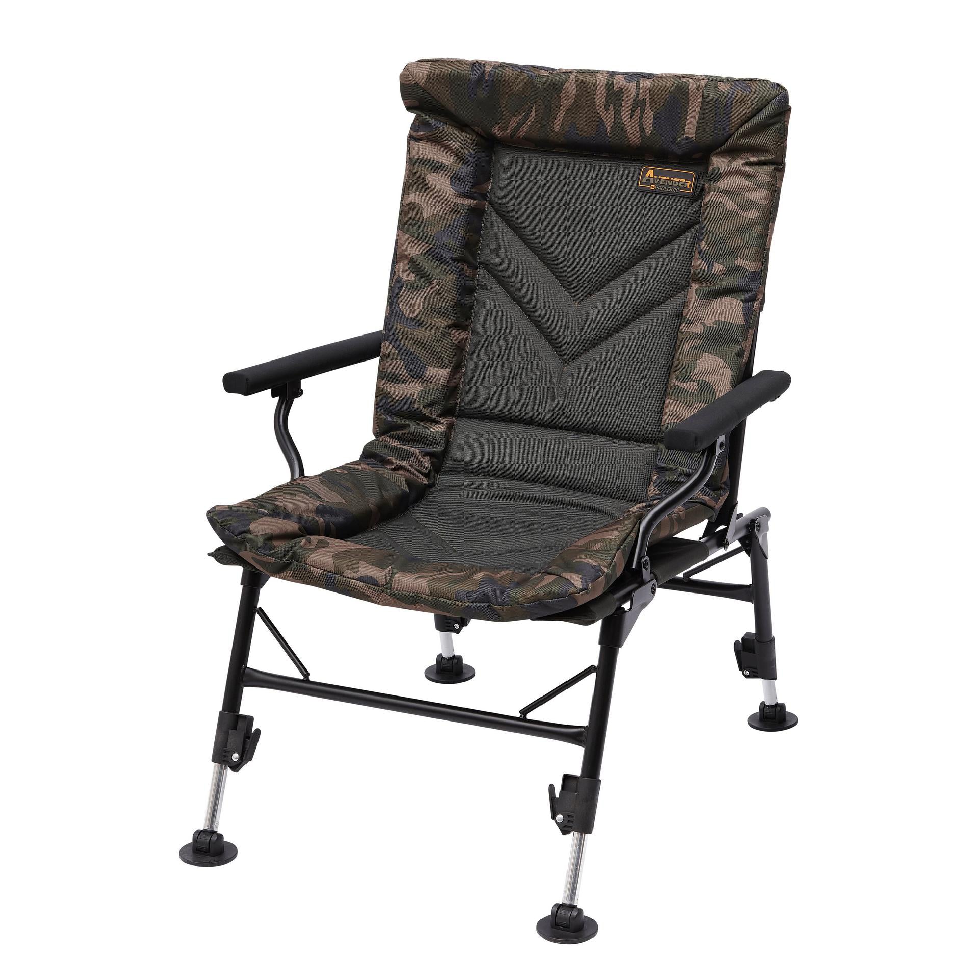 Prologic Avenger Comfort Camo Arm Chair & Cover fiskestol