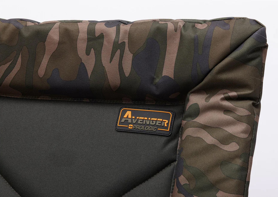 Prologic Avenger Comfort Camo Arm Chair & Cover fiskestol - Image 3