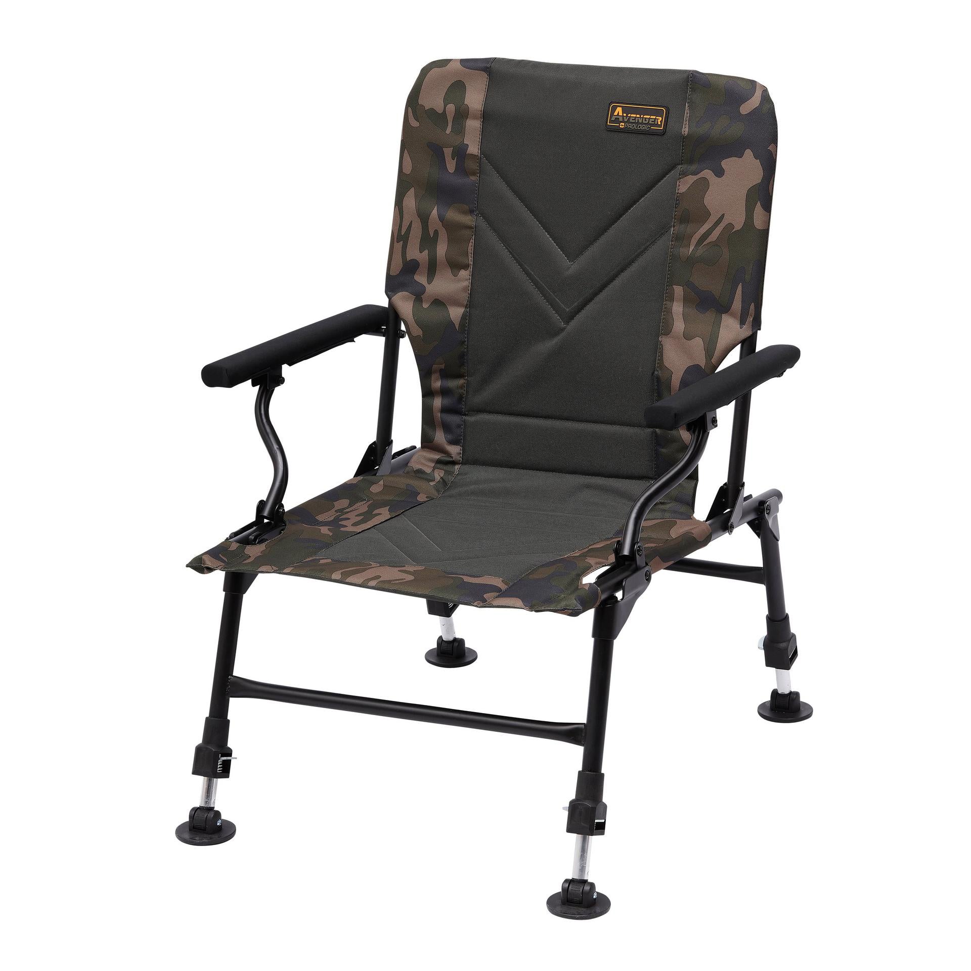 Prologic Avenger Relax Camo Arm Chair & Cover fiskestol - Image 4