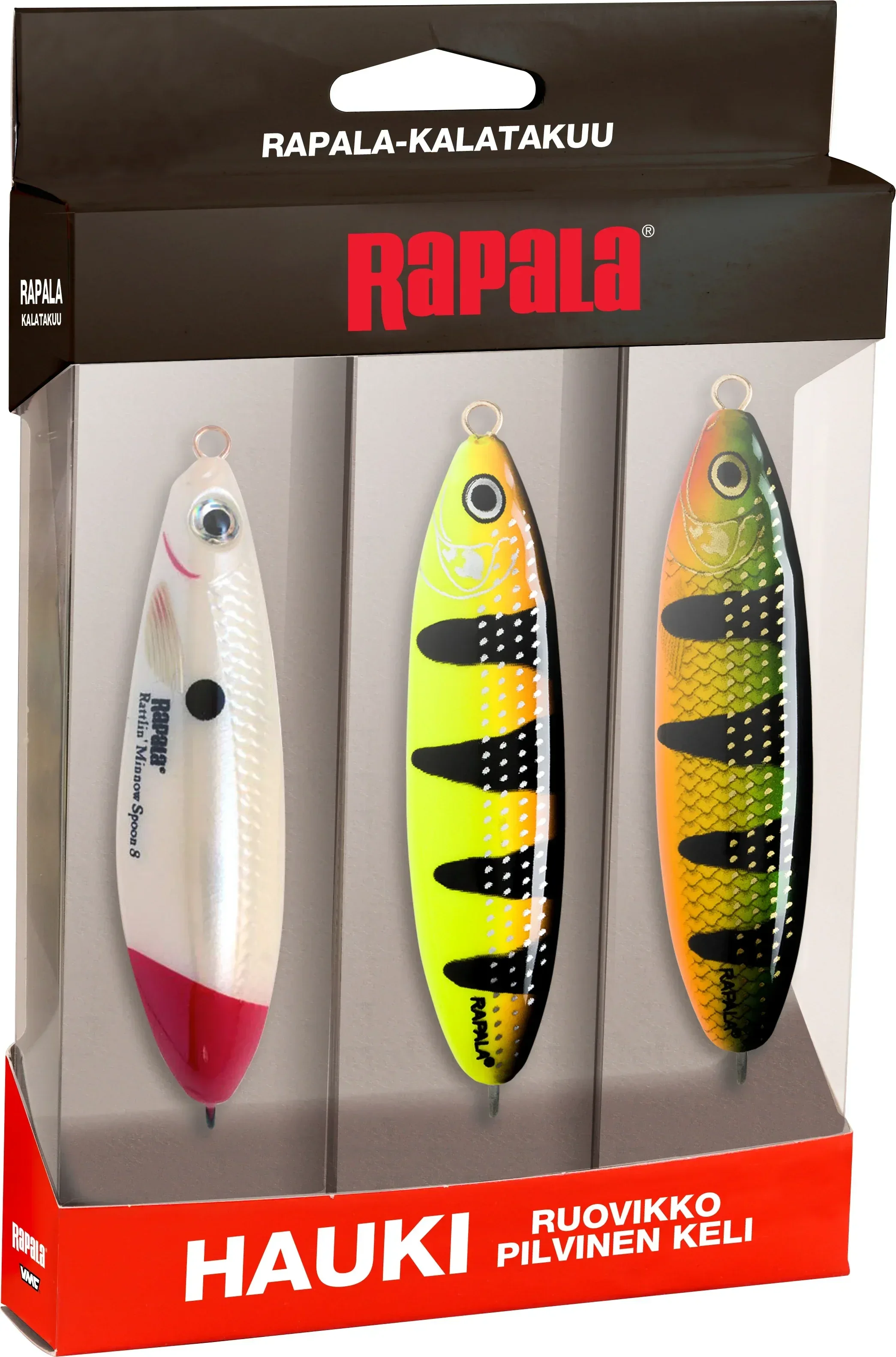 Rapala Kalatakuu Hauki mulet vassbetesurval för gädda