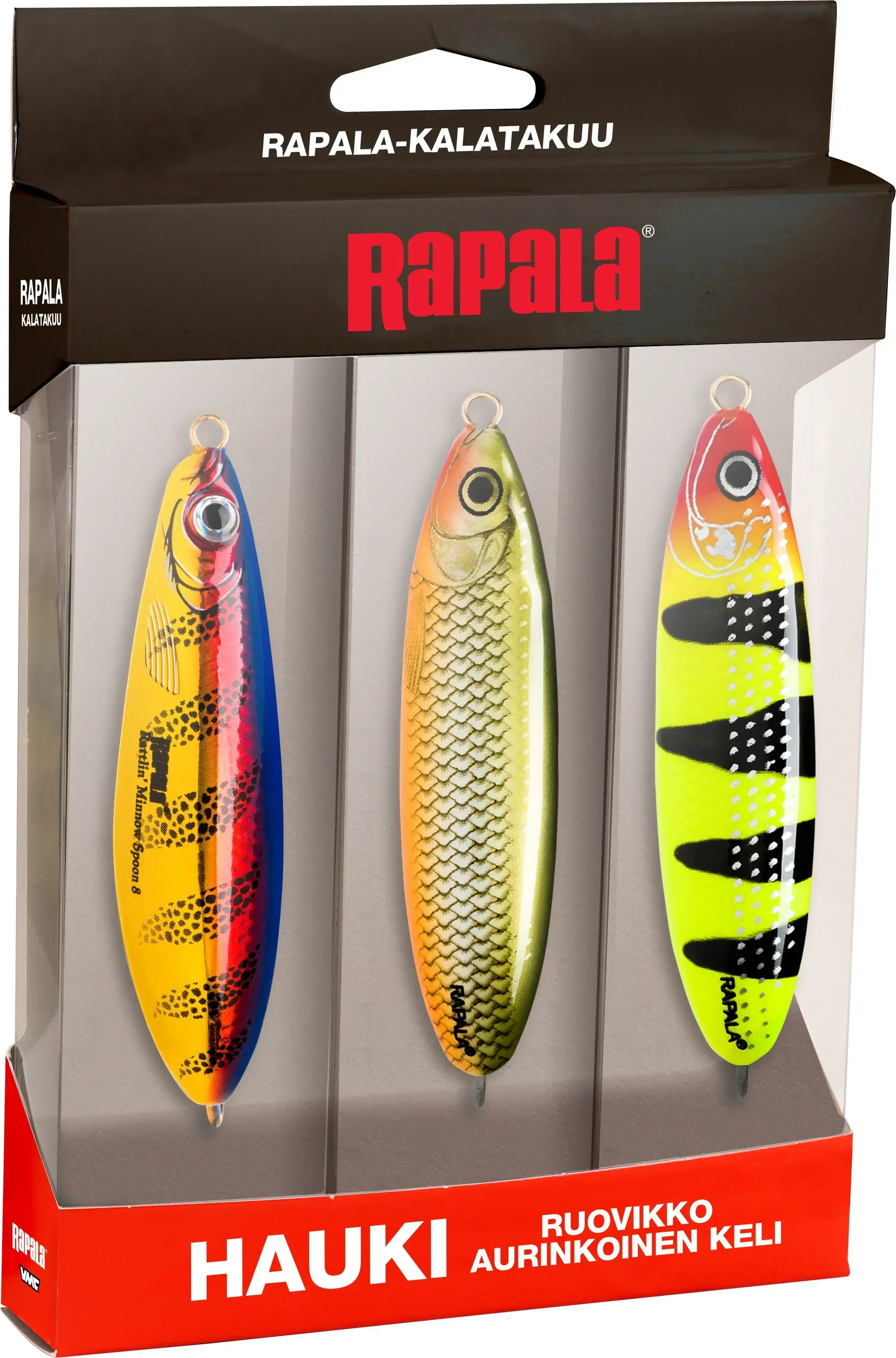 Rapala Kalatakuu Hauki soligt vassbetesurval för gädda
