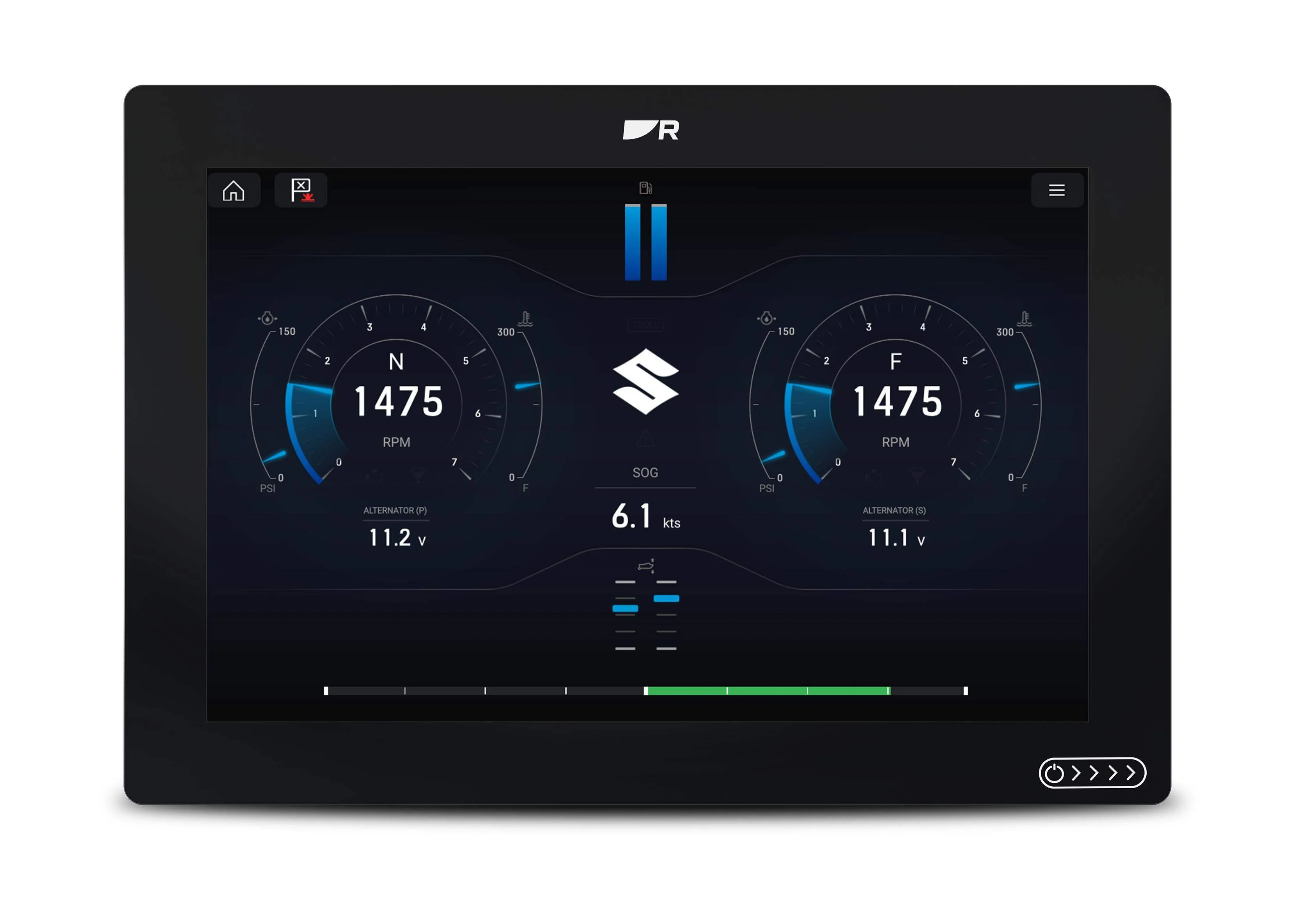 Raymarine AXIOM 2 12" kartplotter + karta över Nordeuropa - Image 8