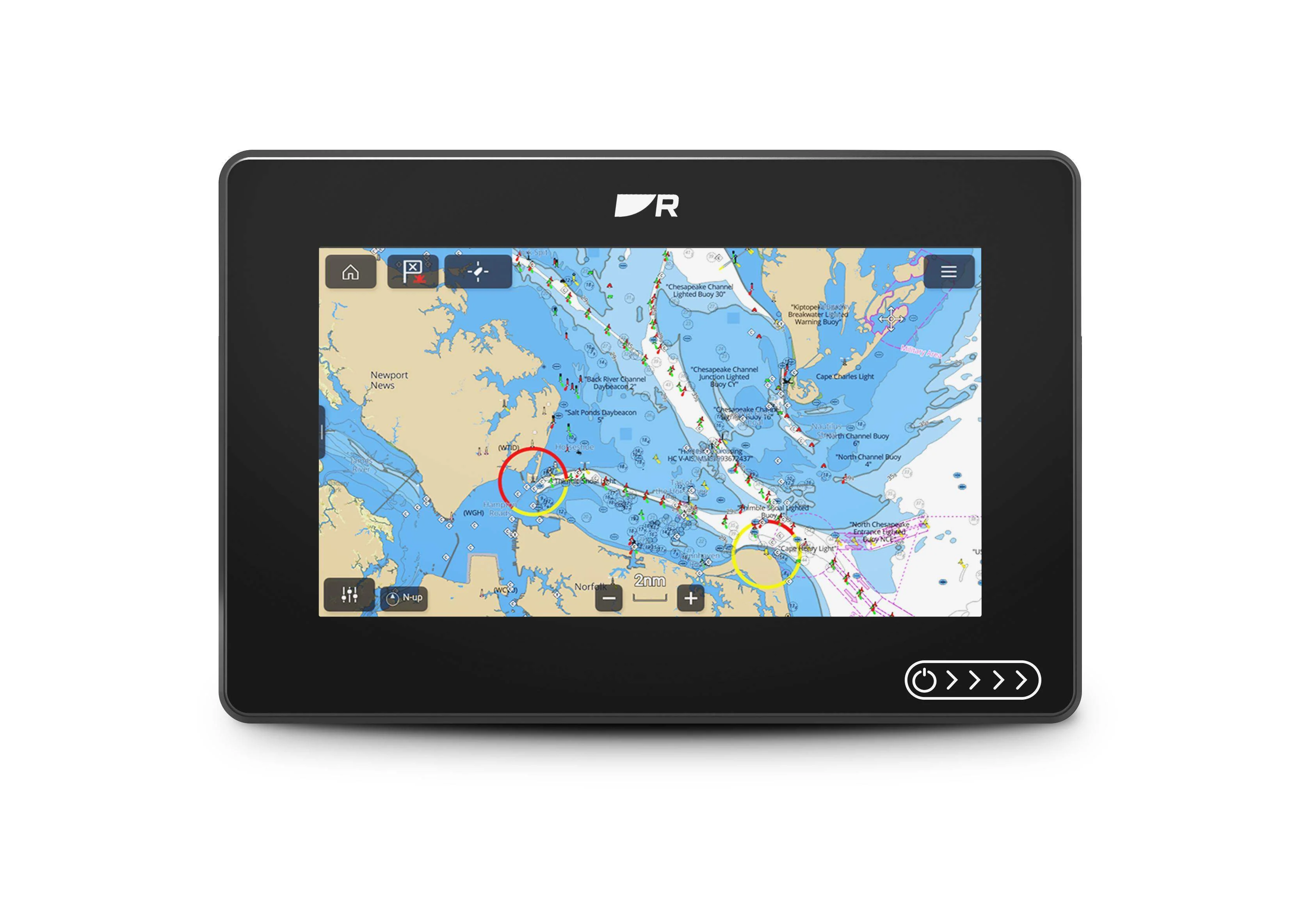 Raymarine AXIOM 2 7" kartplotter + karta över Nordeuropa - Image 4