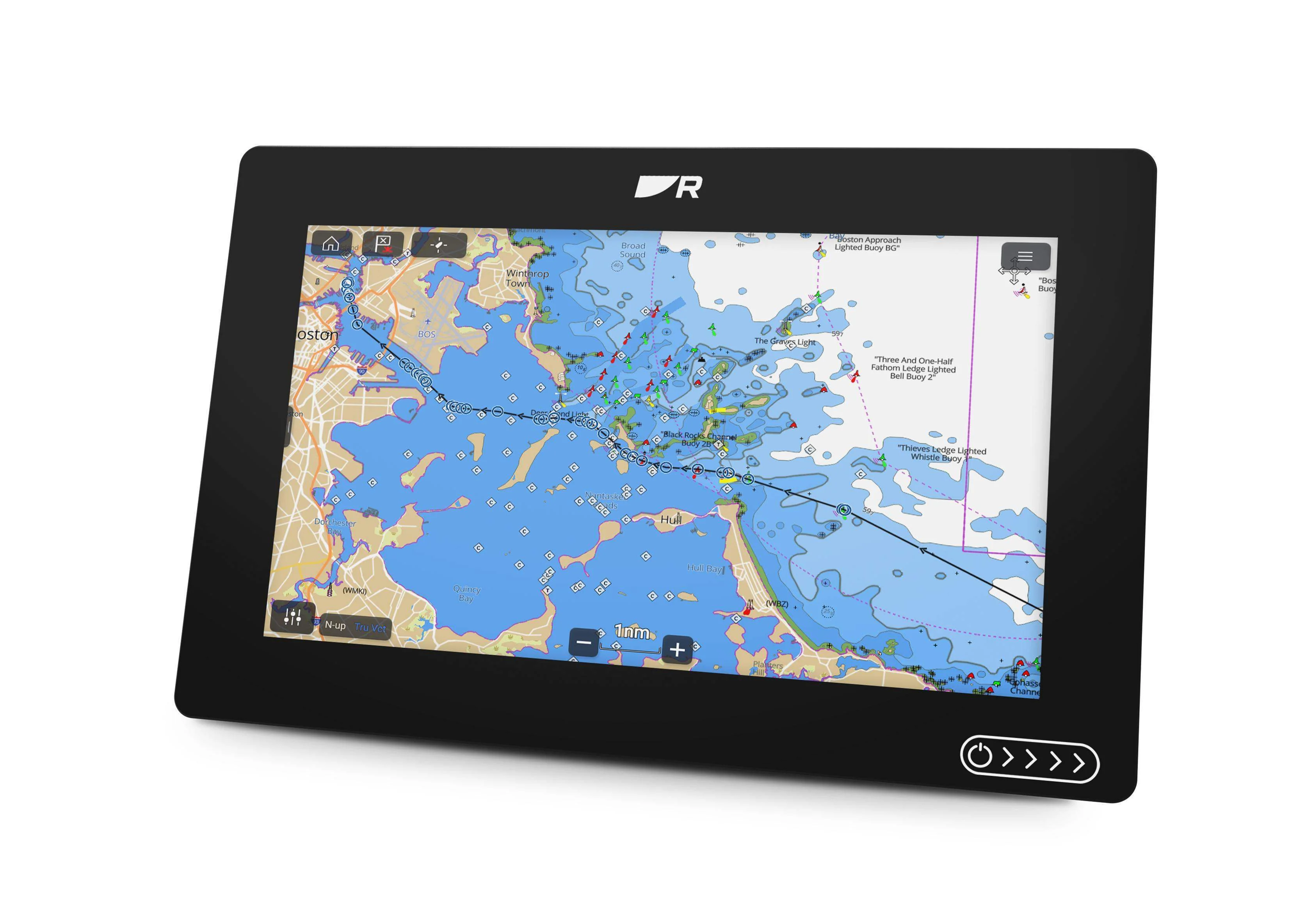 Raymarine AXIOM 2 9" kartplotter + karta över Nordeuropa