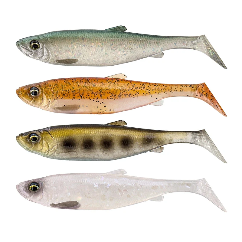Savage Gear 3D Herring Shad 9 cm Clear Water Mix jigg 4 st/pkt - Image 2