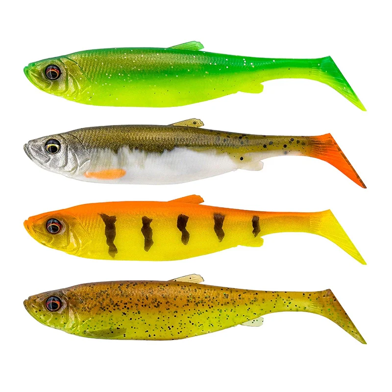 Savage Gear 3D Herring Shad 9 cm Dark Water Mix jigg 4 st/pkt - Image 2