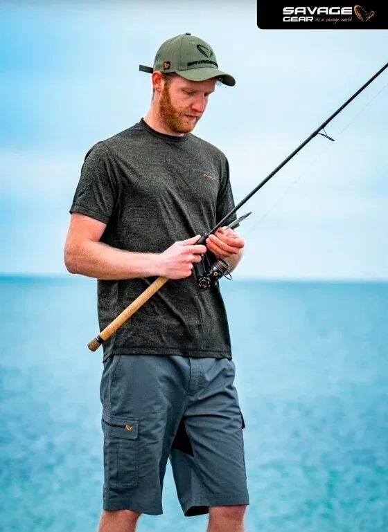 Savage Gear Fighter Castlerock Grey shorts - Image 5