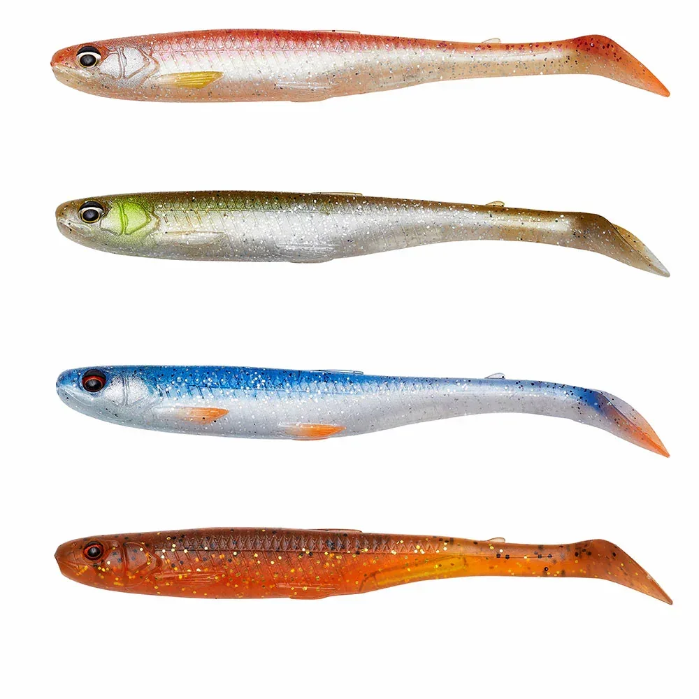 Savage Gear Slender Scoop Shad Clear Water Mix 11 cm 4 st/pkt - Image 2