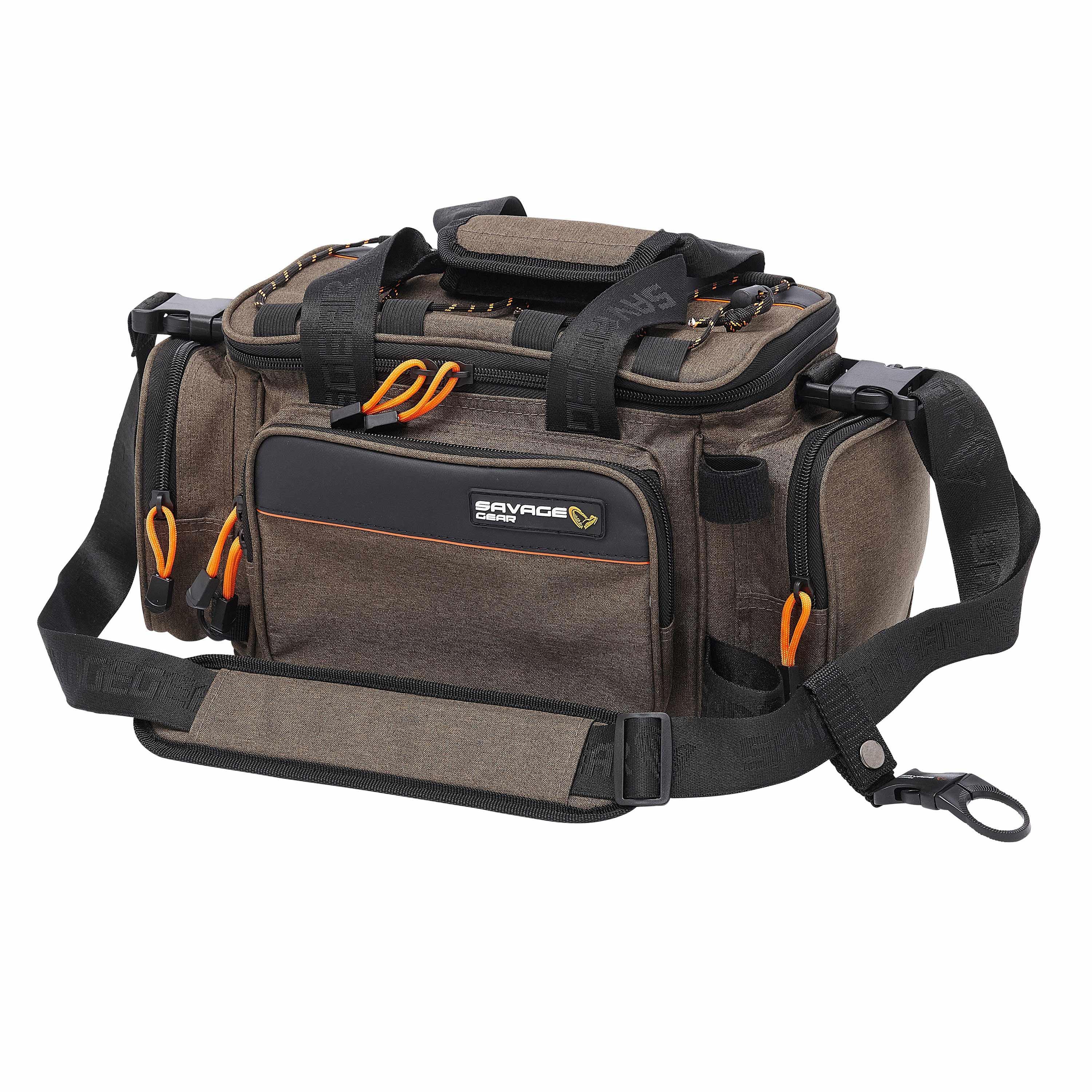 Savage Gear Specialist Soft Lure Bag betesaskväska + ask och 10 påsar