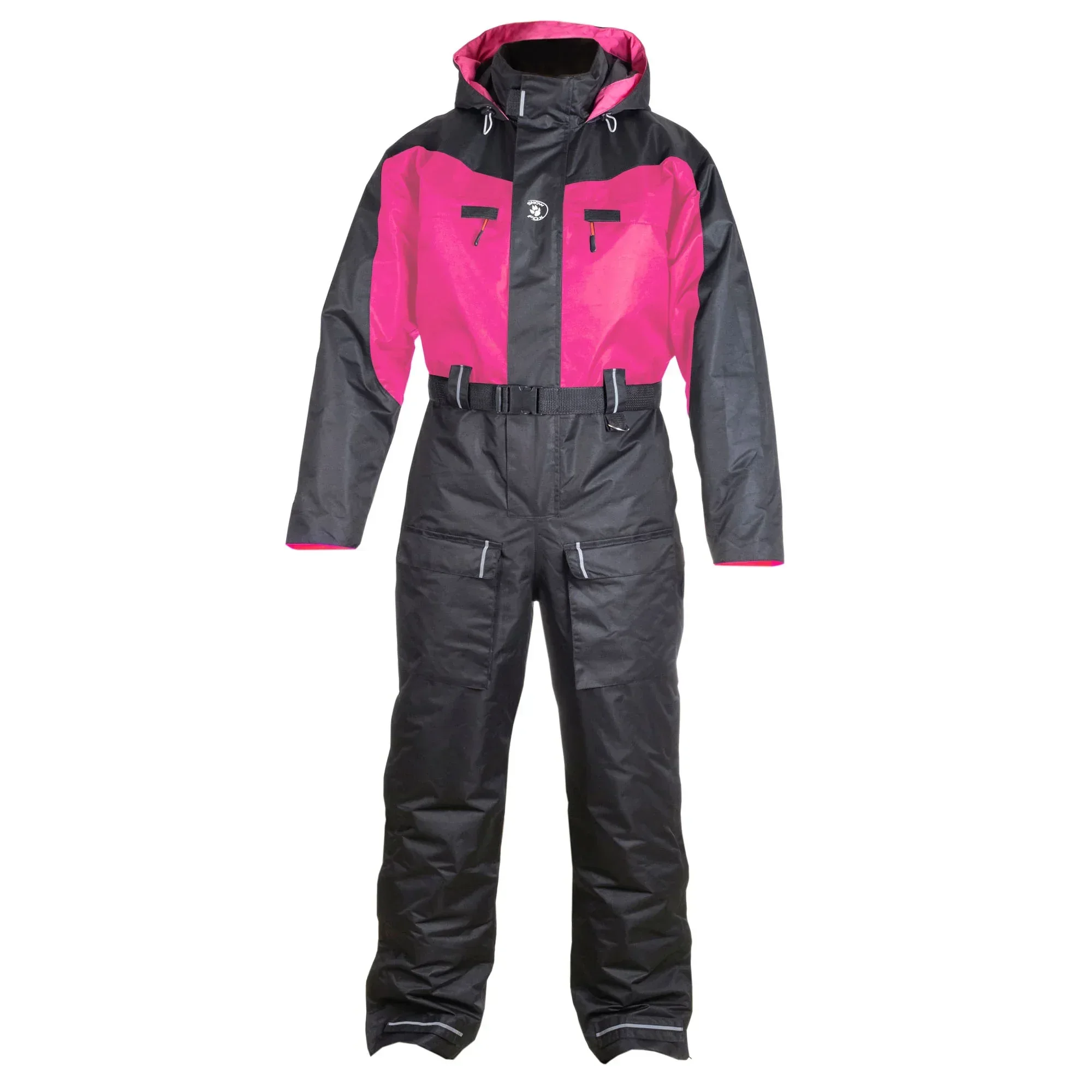 Snow Fox Ice värmeoverall för damer svart-rosa - Image 6