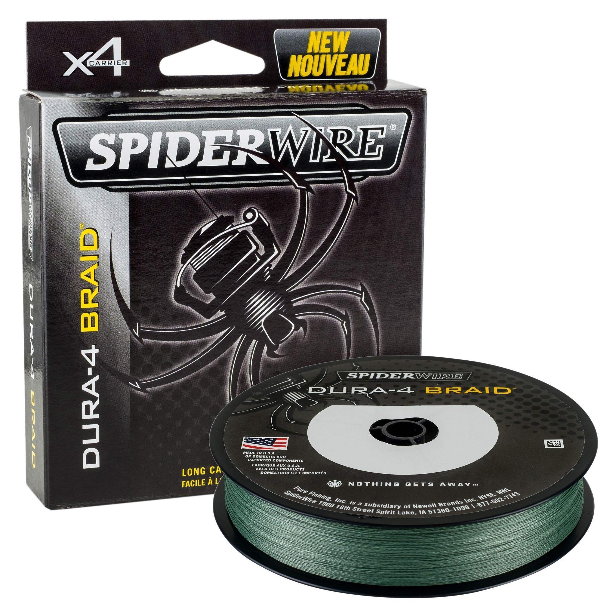 Spiderwire Dura 4 Moss Green 1800 m flätlina - Image 5