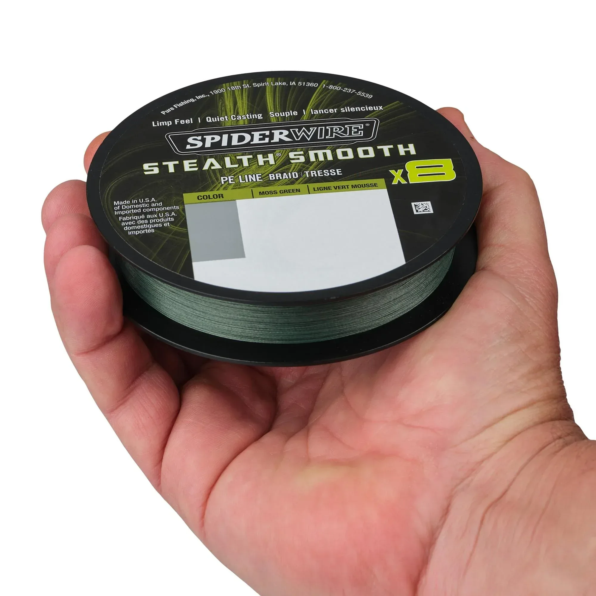Spiderwire Stealth Smooth 8X flätlina 150 m + fluorocarbon - Image 5