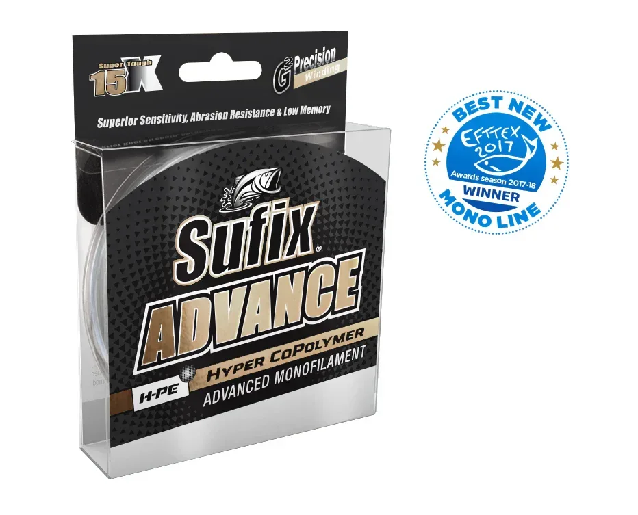 Sufix Advance 300 m klar monofilamentlina - Image 5