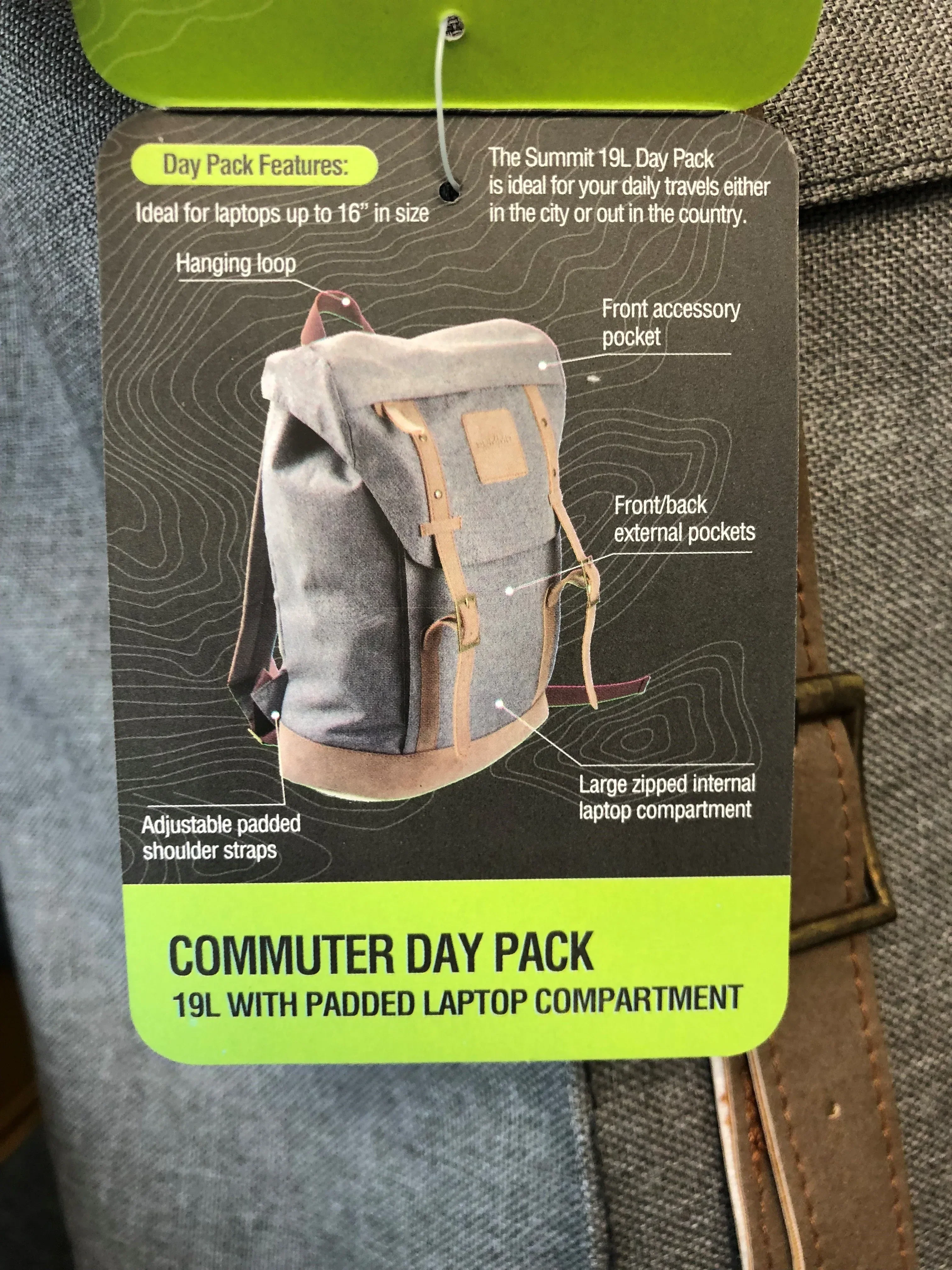Summit Day Pack 19 L ryggsäck med laptopfack - Image 9