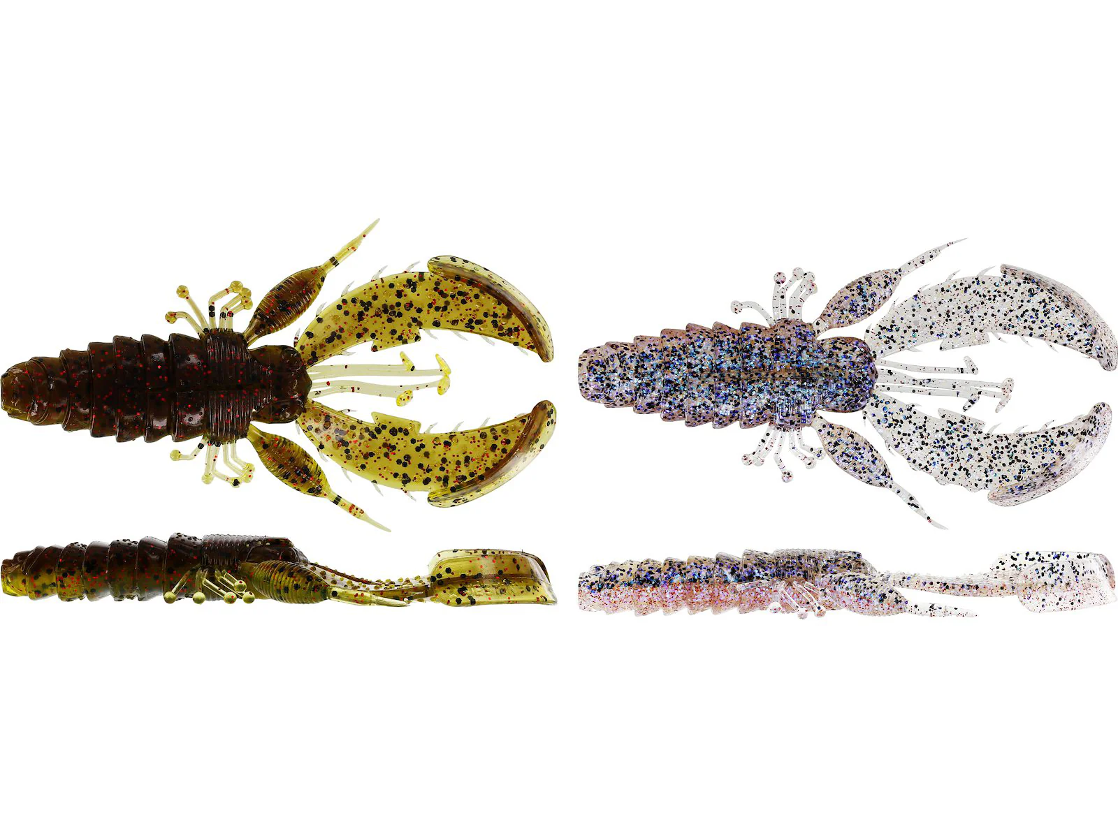 Westin Chebu Rig CreCraw R´N R Dark Water Mix 6,5 cm jigg 2 st/pkt - Image 2