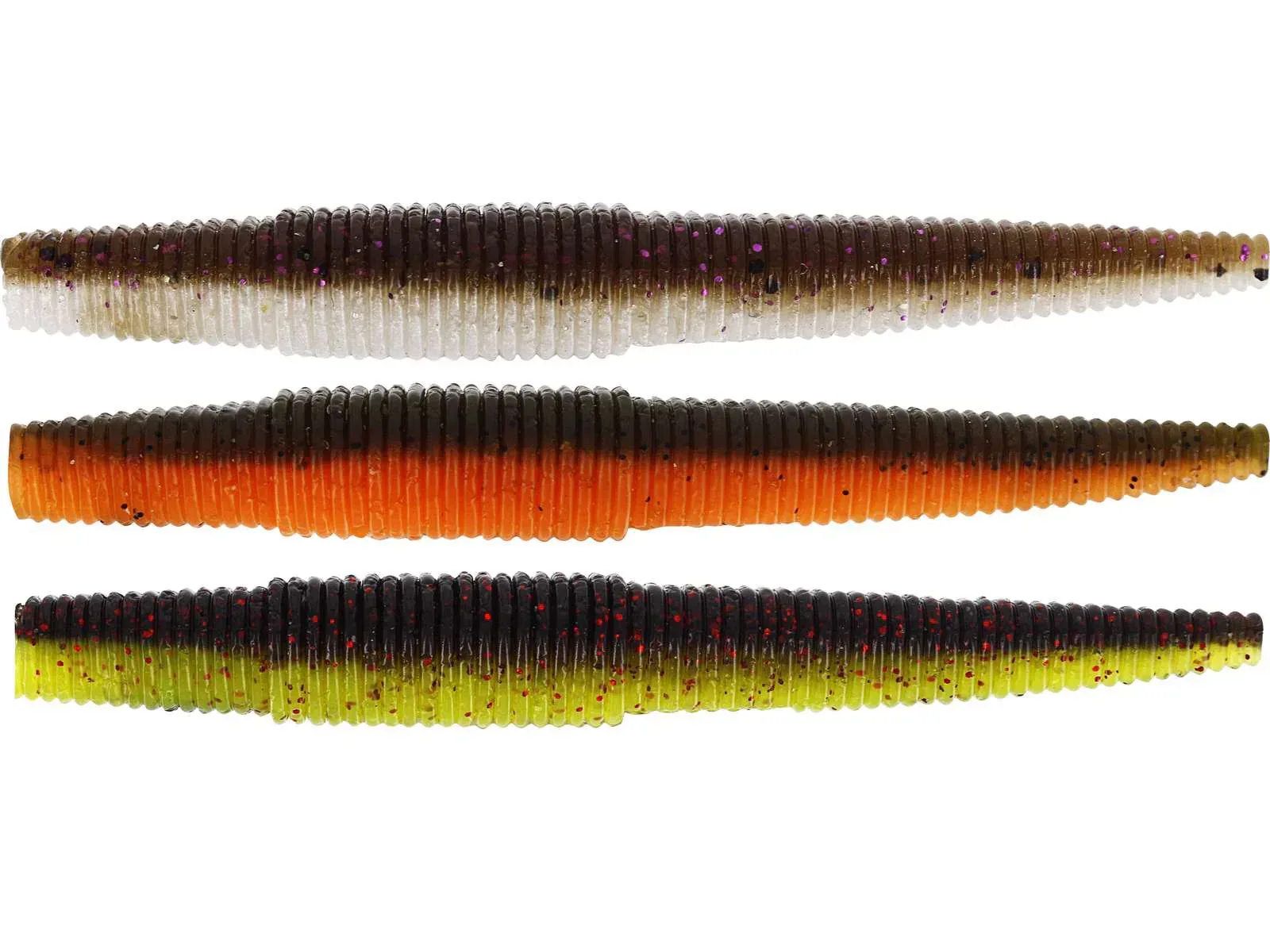 Westin NED Worm Dark Water Mix 9 cm jigg 6 st/pkt