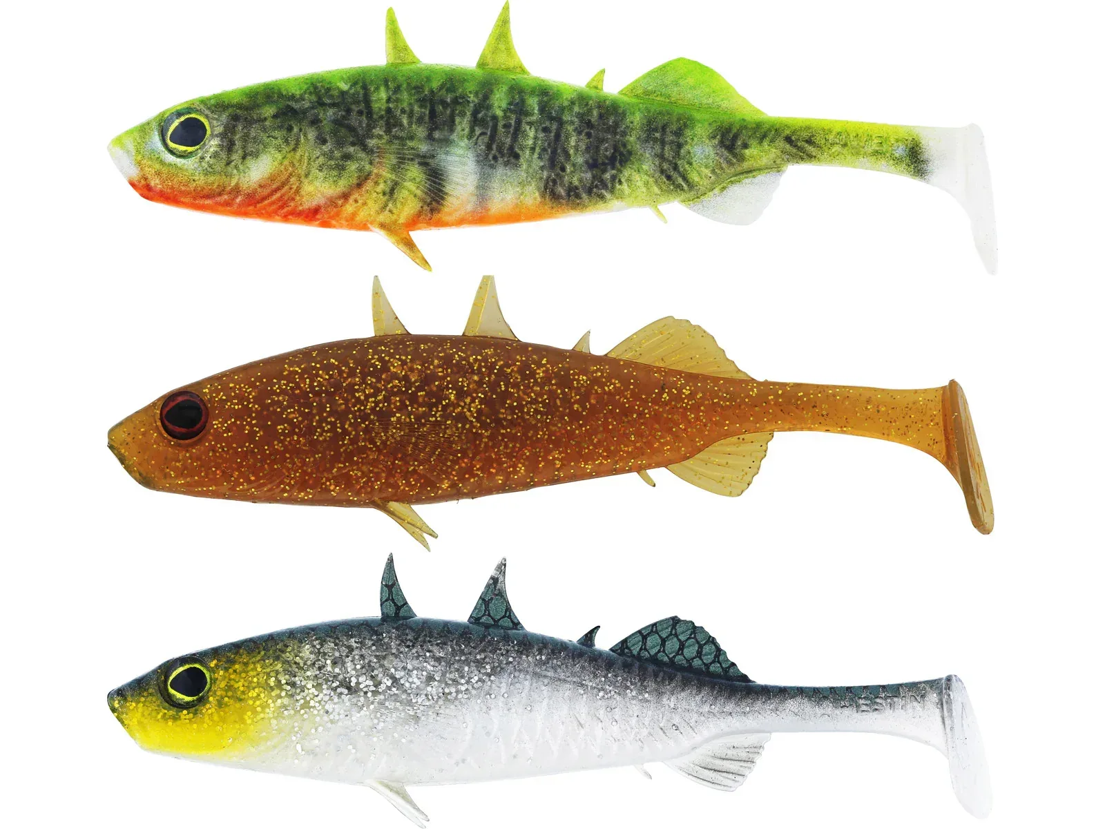 Westin Stanley The Stickleback Shadtail 7,5 cm jigg 3 st/pkt - Image 2