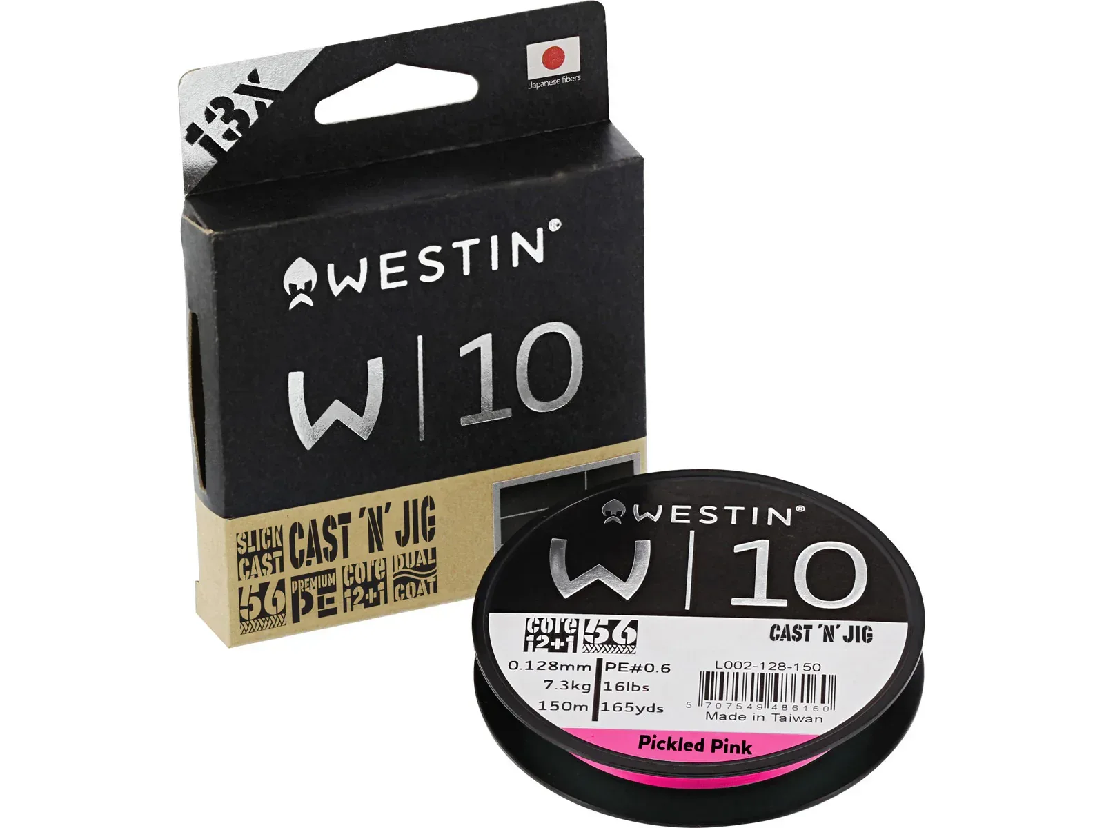 Westin W10 Cast ´N´ Jig Pickled Pink 110 m flätlina - Image 2