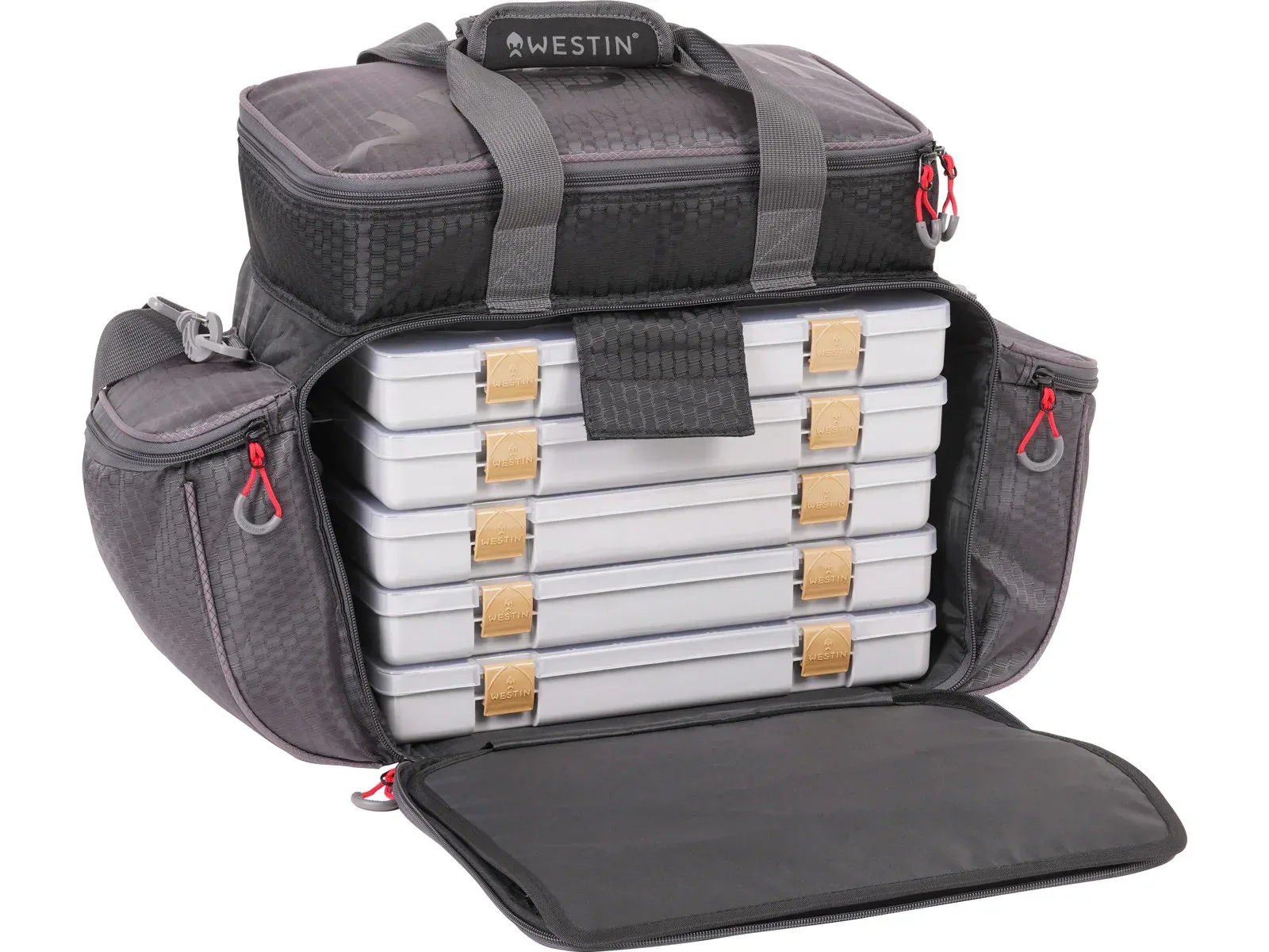 Westin W4 Master Lure Bag betesväska + 5 askar - Image 3